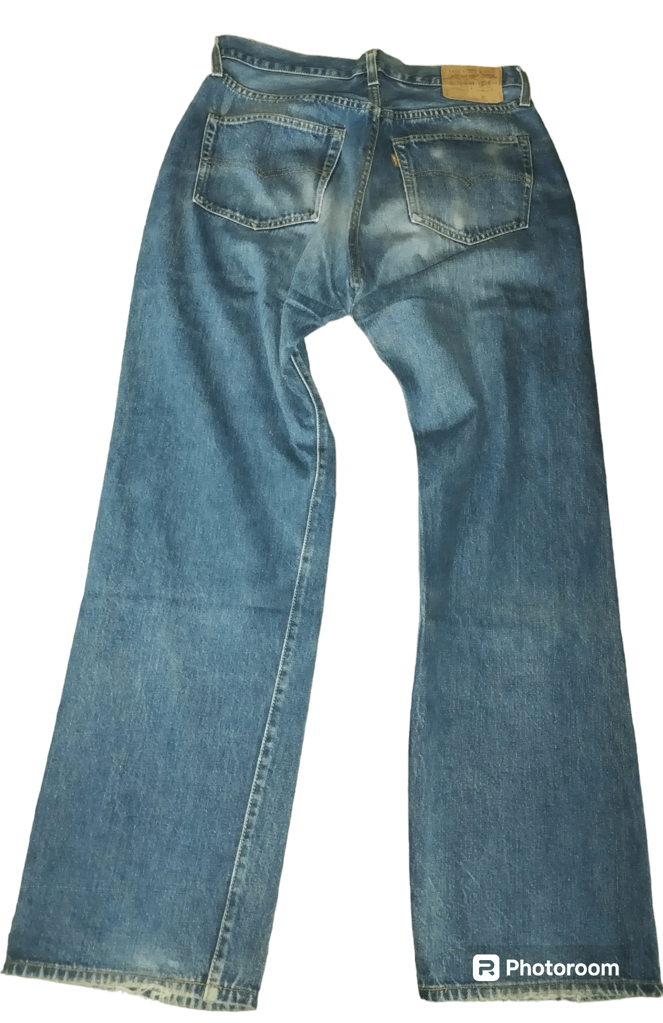 Levi's Vintage Jeans Levis Distressed 90s Cloth head Size US 34 / EU 50 - 2 Thumbnail