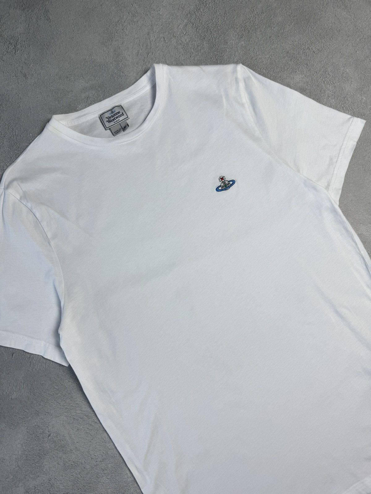 Vintage Vivienne Westwood Small Logo Short Sleeve T-Shirt White Size US M / EU 48-50 / 2 - 3 Thumbnail