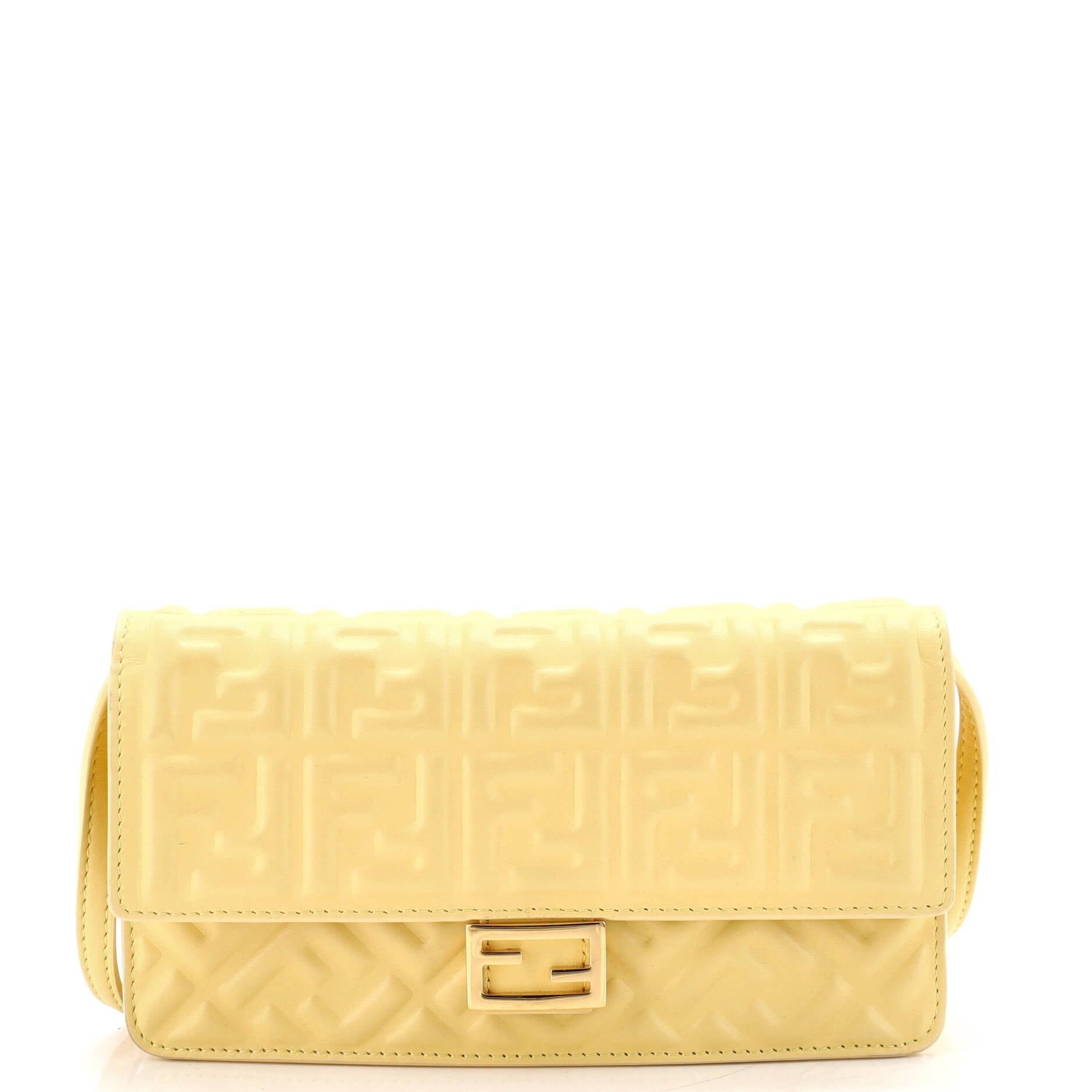 Fendi Baguette Wallet on Chain Size ONE SIZE - 1 Thumbnail