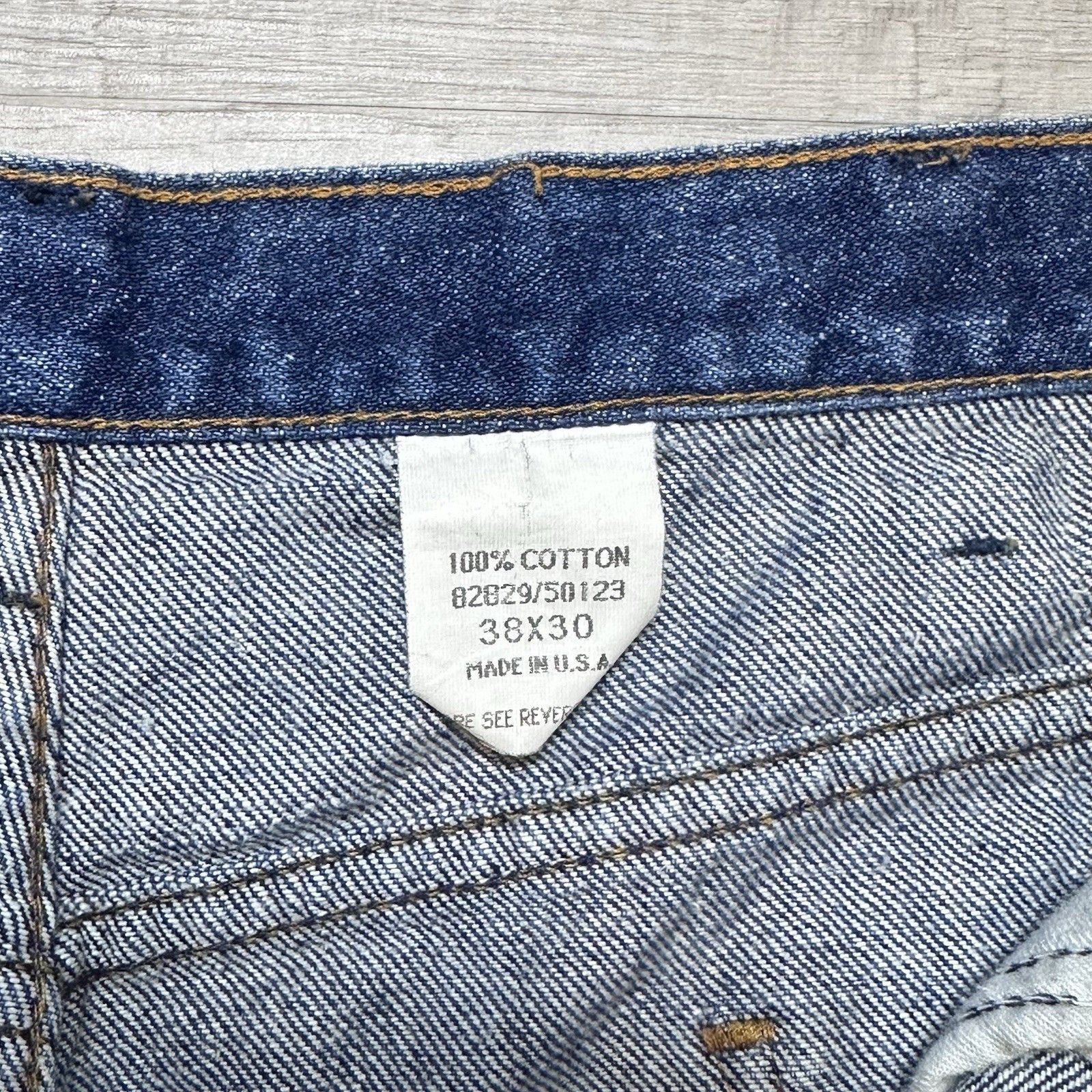 Vintage Vintage Roebuck & Co Denim Jeans Mens 38x30 Regular Straight Size US 38 / EU 54 - 5 Thumbnail