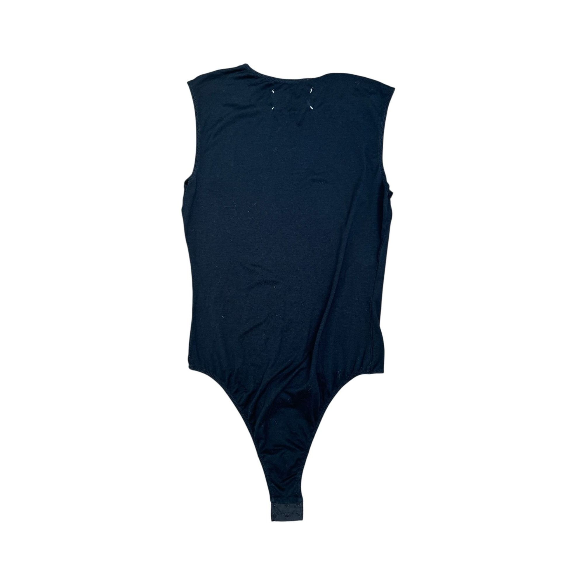 Maison Margiela 2000s Black Sleeveless Bodysuit Size M / US 6-8 / IT 42-44 - 4 Thumbnail