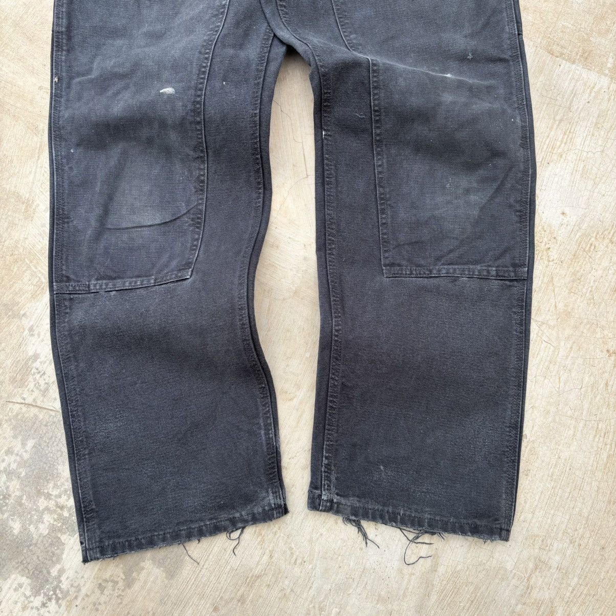 Carhartt Thrashed Vintage Sunfaded Carhartt Double Knee Size US 34 / EU 50 - 3 Thumbnail