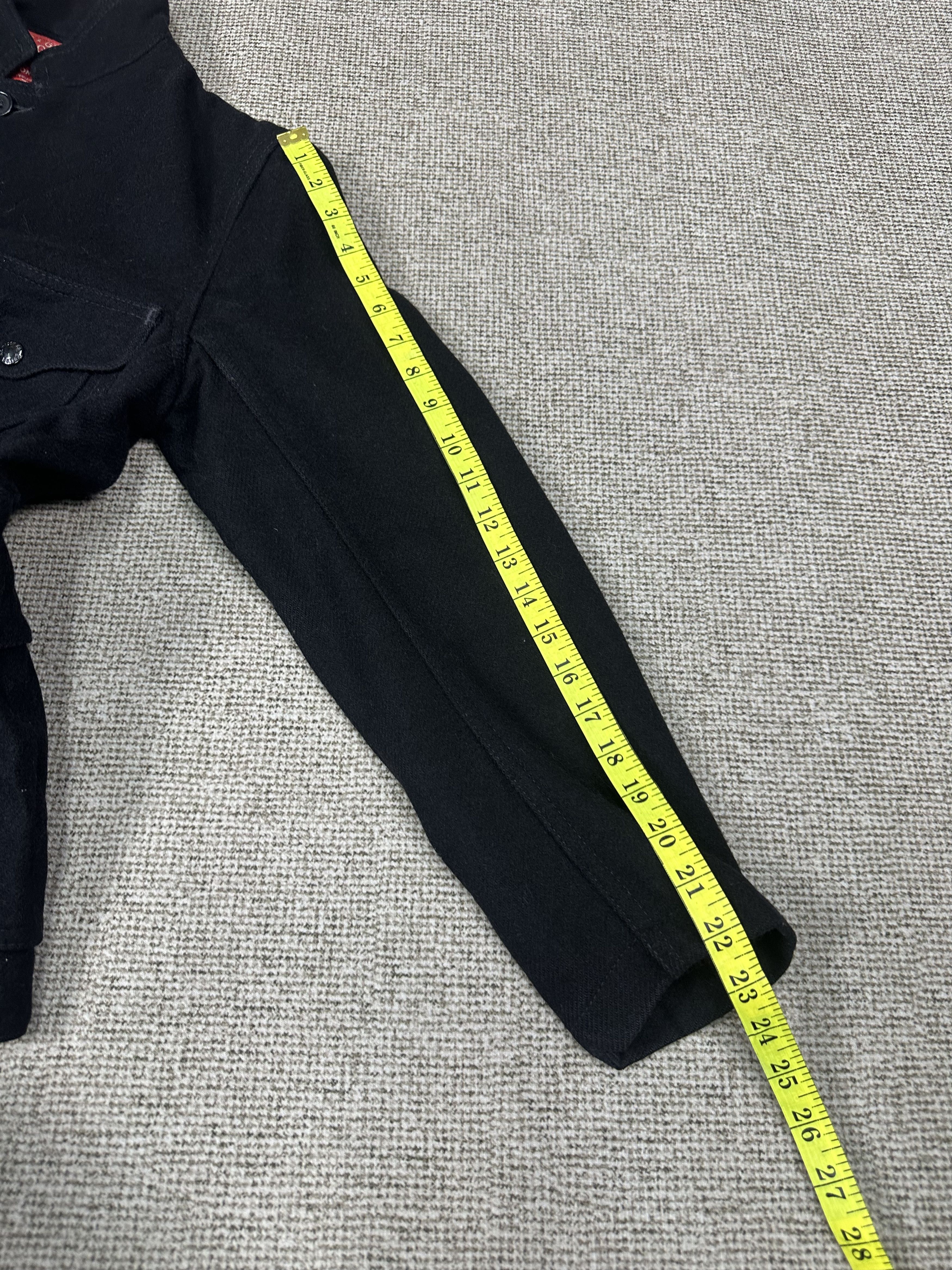 Filson Filson Rail Road Man Black Wool Coat Jacket Z490 Size US XS / EU 42 / 0 - 7 Thumbnail