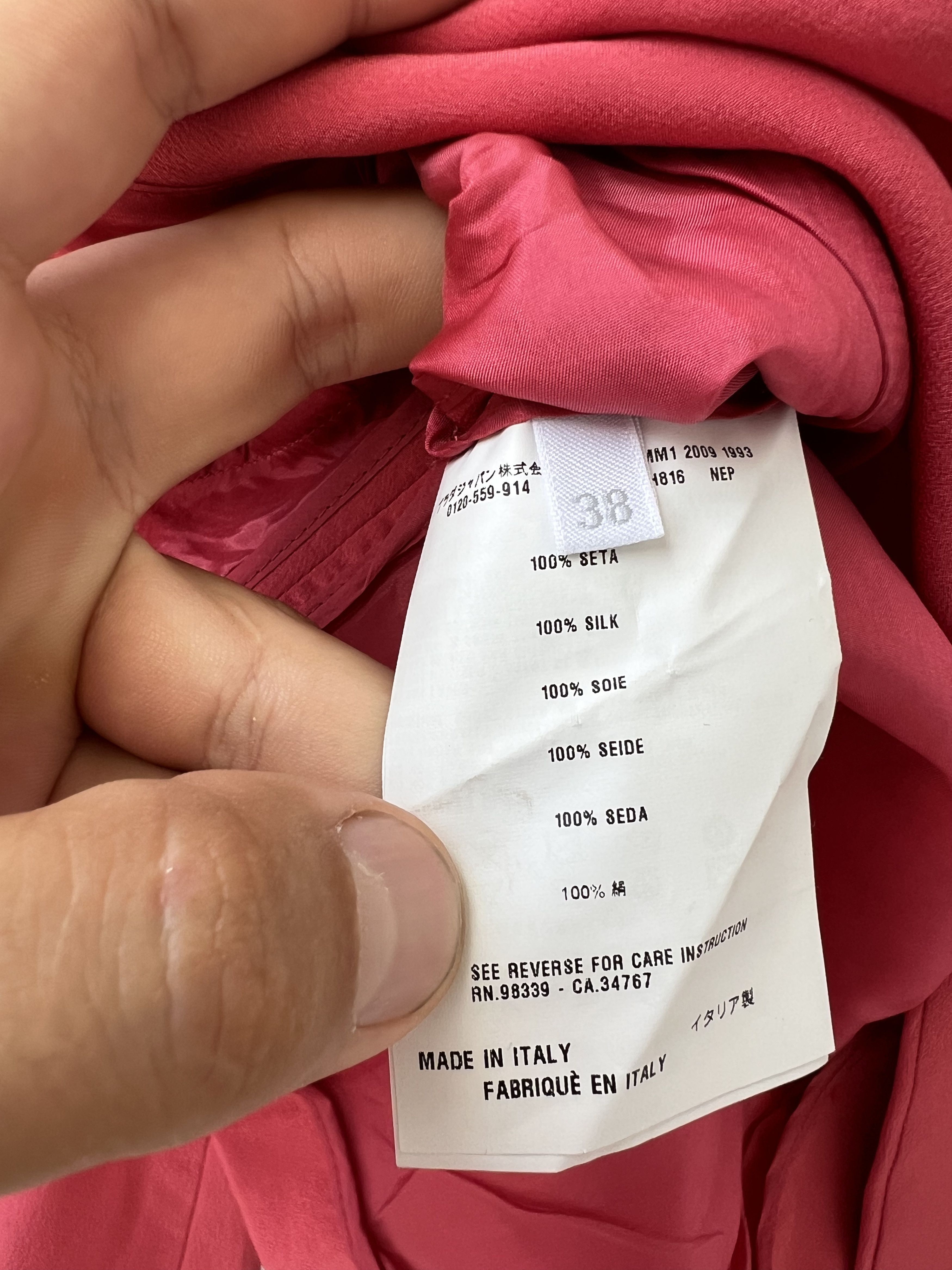 Miu Miu Miu miu Silk Blazer 38 Size XS / US 0-2 / IT 36-38 - 3 Thumbnail
