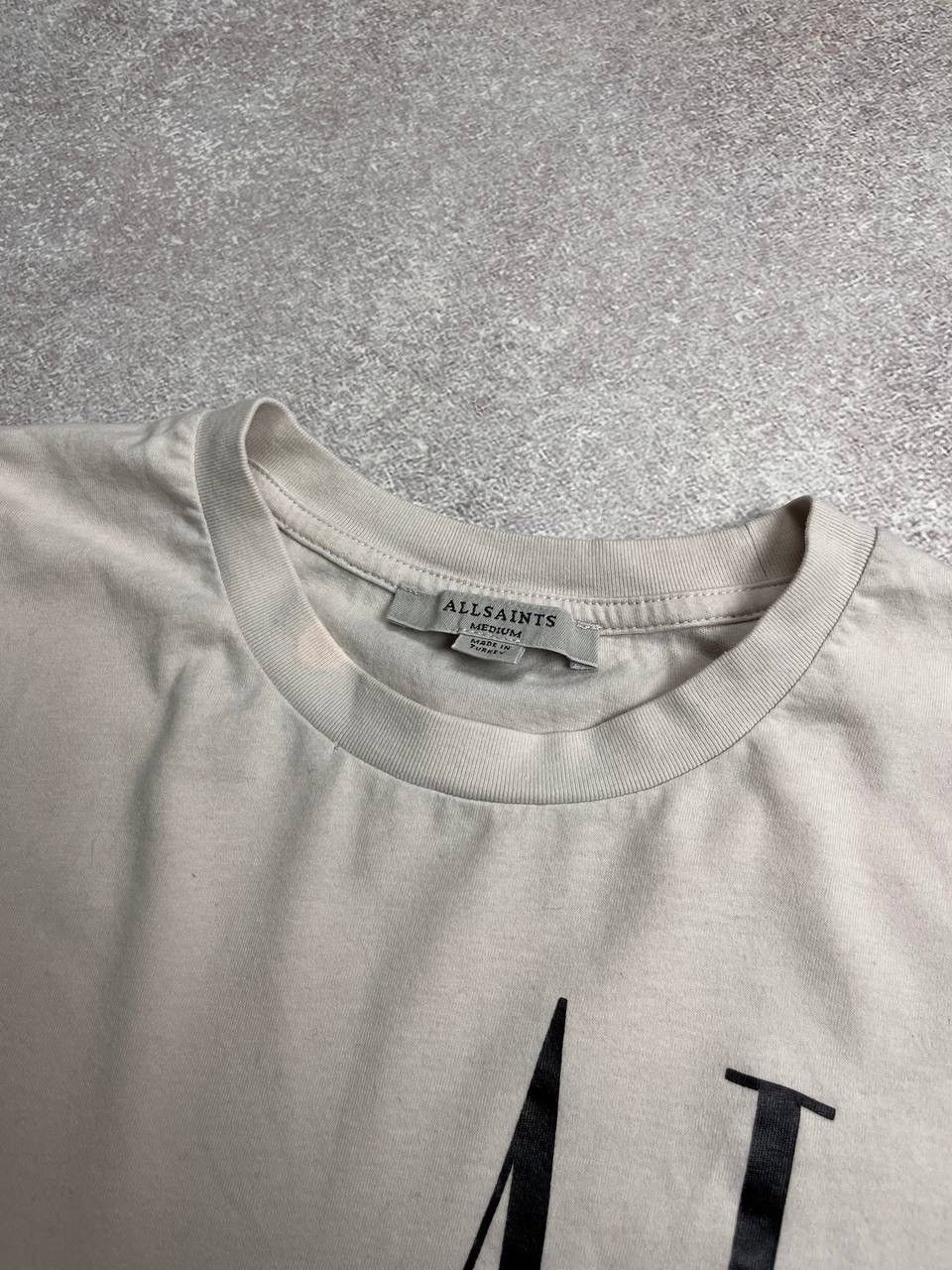 Allsaints × Vintage VINTAGE ALLSAINTS SPELLOUT BOXY T-SHIRT M Size US M / EU 48-50 / 2 - 4 Thumbnail