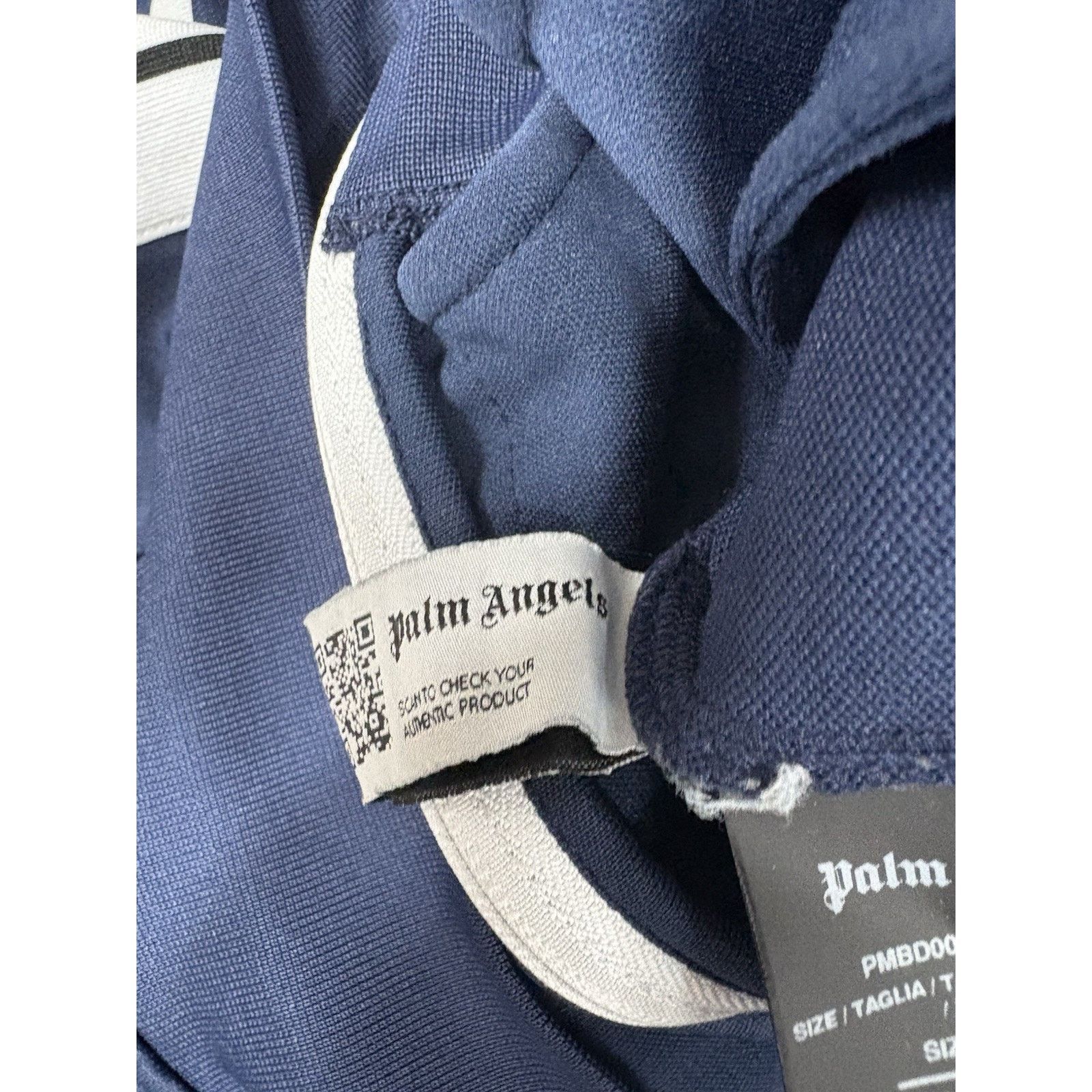 Palm Angels Palm Angels Classic Track Jacket ' Blue White ' | GREAT COND Size US L / EU 52-54 / 3 - 10 Thumbnail