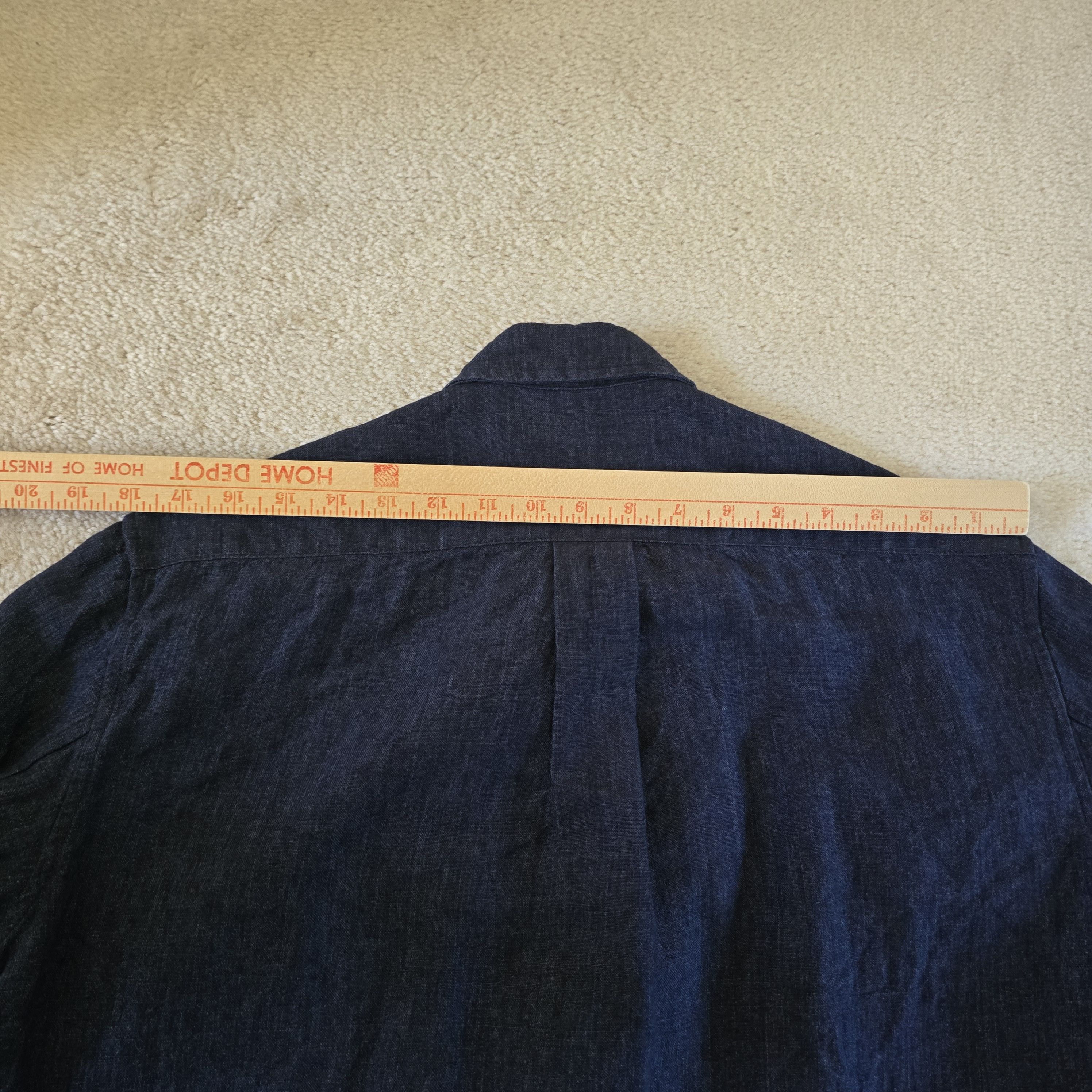 Outlier Outlier Adenselinen Boxford Button Up Shirt Chambray Size US XS / EU 42 / 0 - 6 Thumbnail