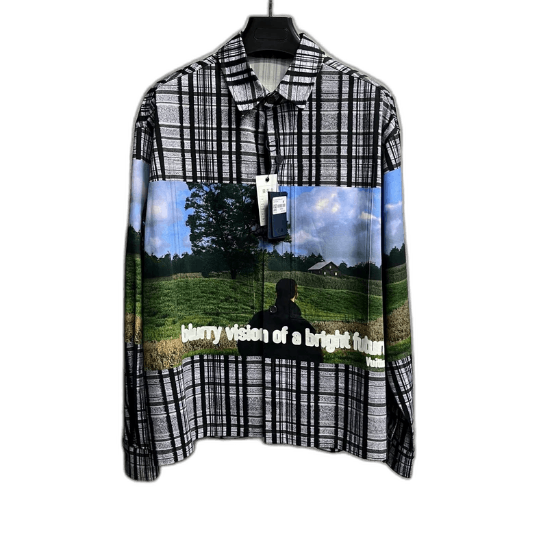 Louis Vuitton Louis Vuitton Multicolor Plaid Long Sleeve Shirt Size US M / EU 48-50 / 2 - 1 Thumbnail