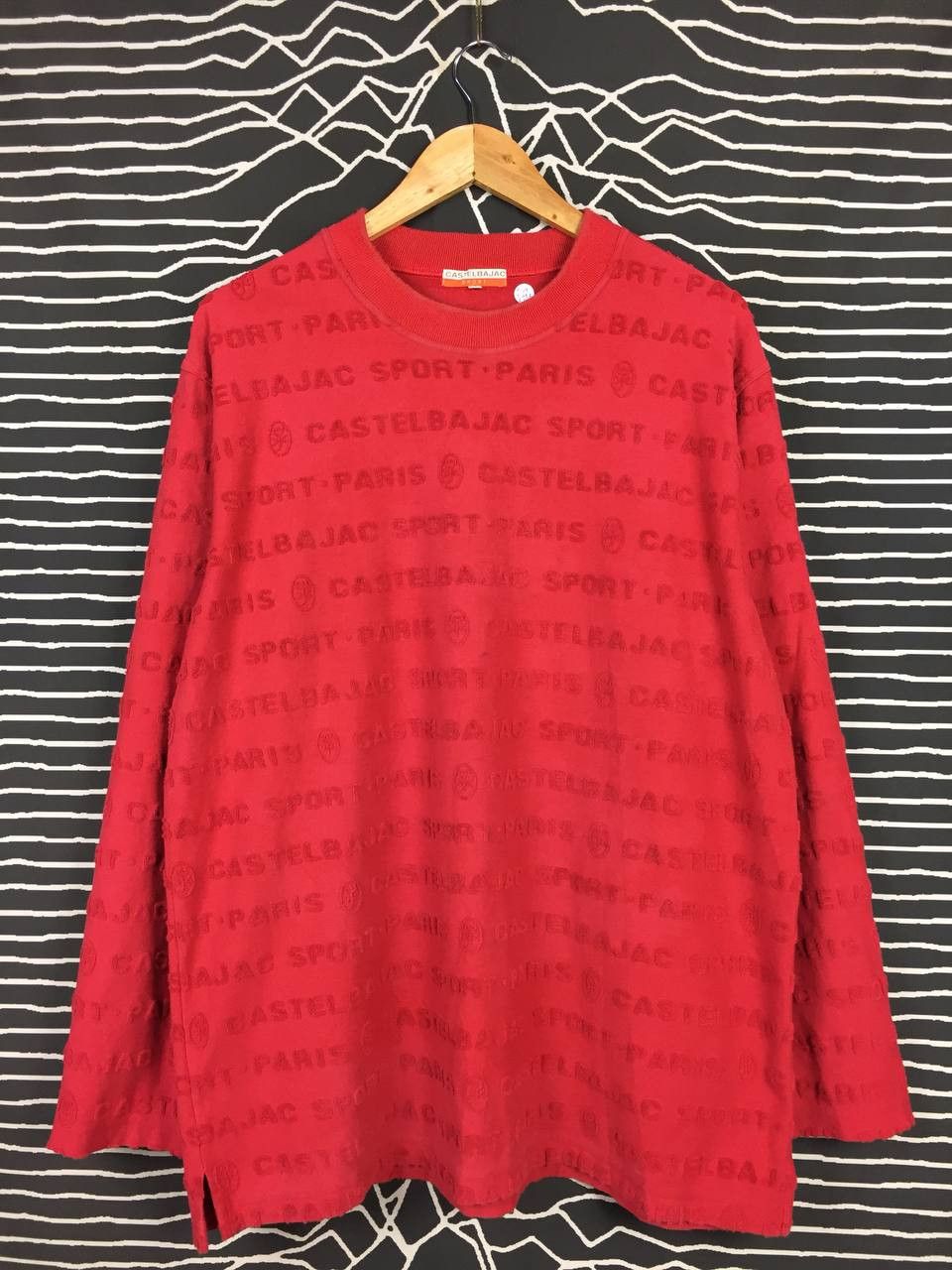 Jean Charles De Castelbajac Jean Charles De Castelbajac Sport Embroidery Longsleeve Tee Size US XL / EU 56 / 4 - 2 Thumbnail