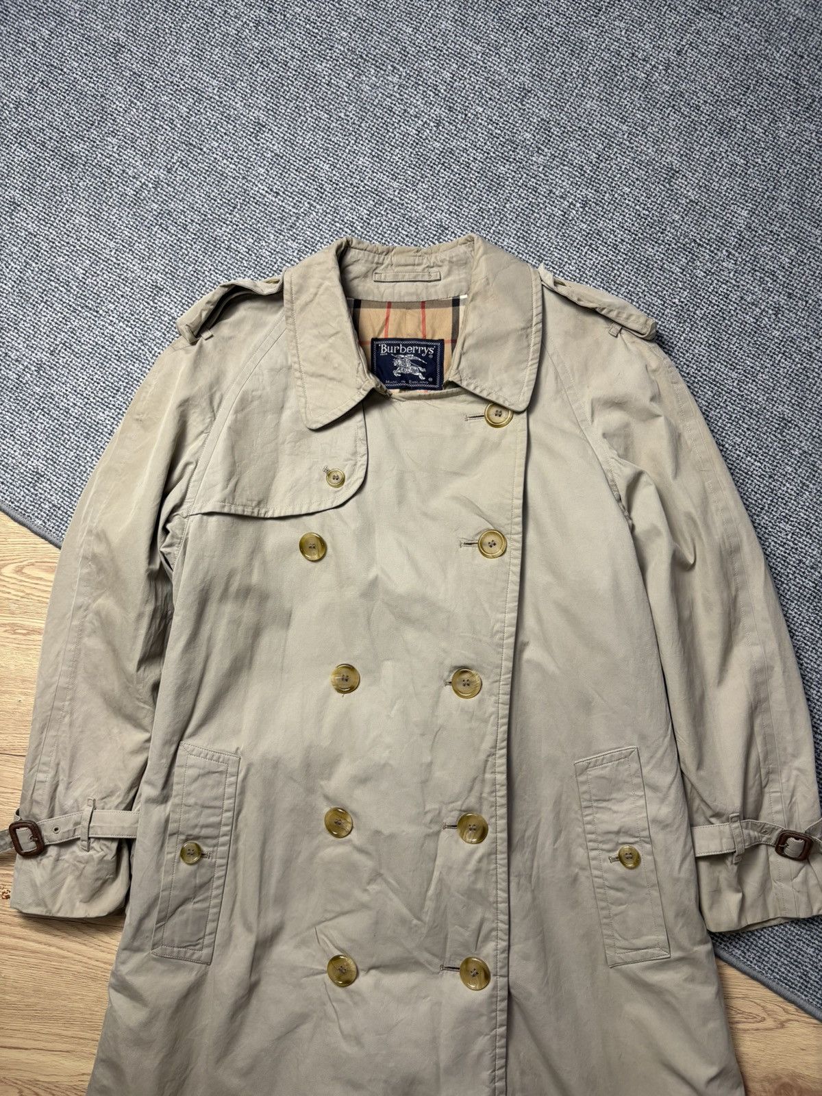 Burberry Burberry Trench Coat Size US L / EU 52-54 / 3 - 3 Thumbnail
