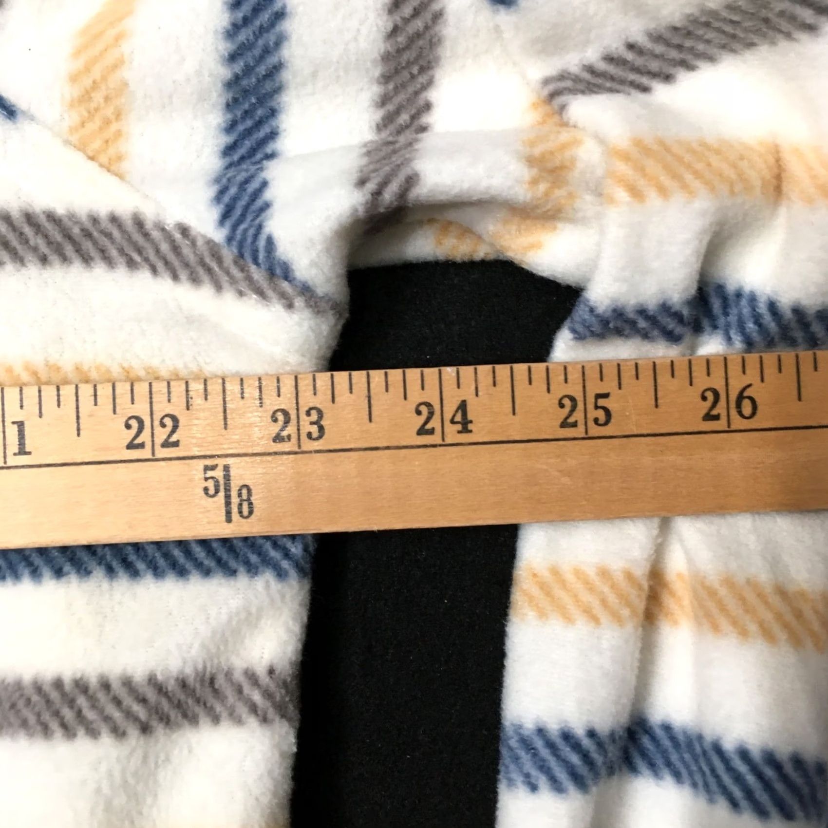 Vintage TOO FOXY Sherpa Jacket Women’s Buttons Fleece Cozy XL STRIPED Ivory Size XL / US 12-14 / IT 48-50 - 6 Thumbnail