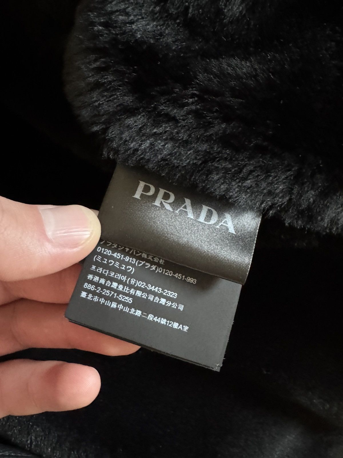 Prada Prada Shearling Hooded Leather Jacket Size US M / EU 48-50 / 2 - 6 Thumbnail