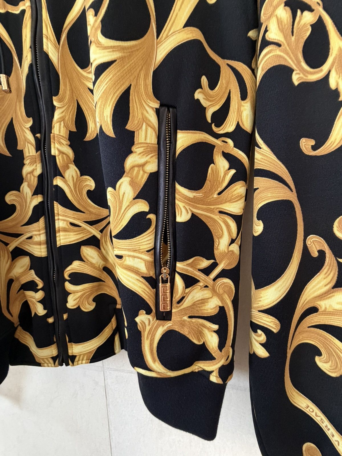 Versace Versace Baroque Hoodie Size US XL / EU 56 / 4 - 6 Thumbnail
