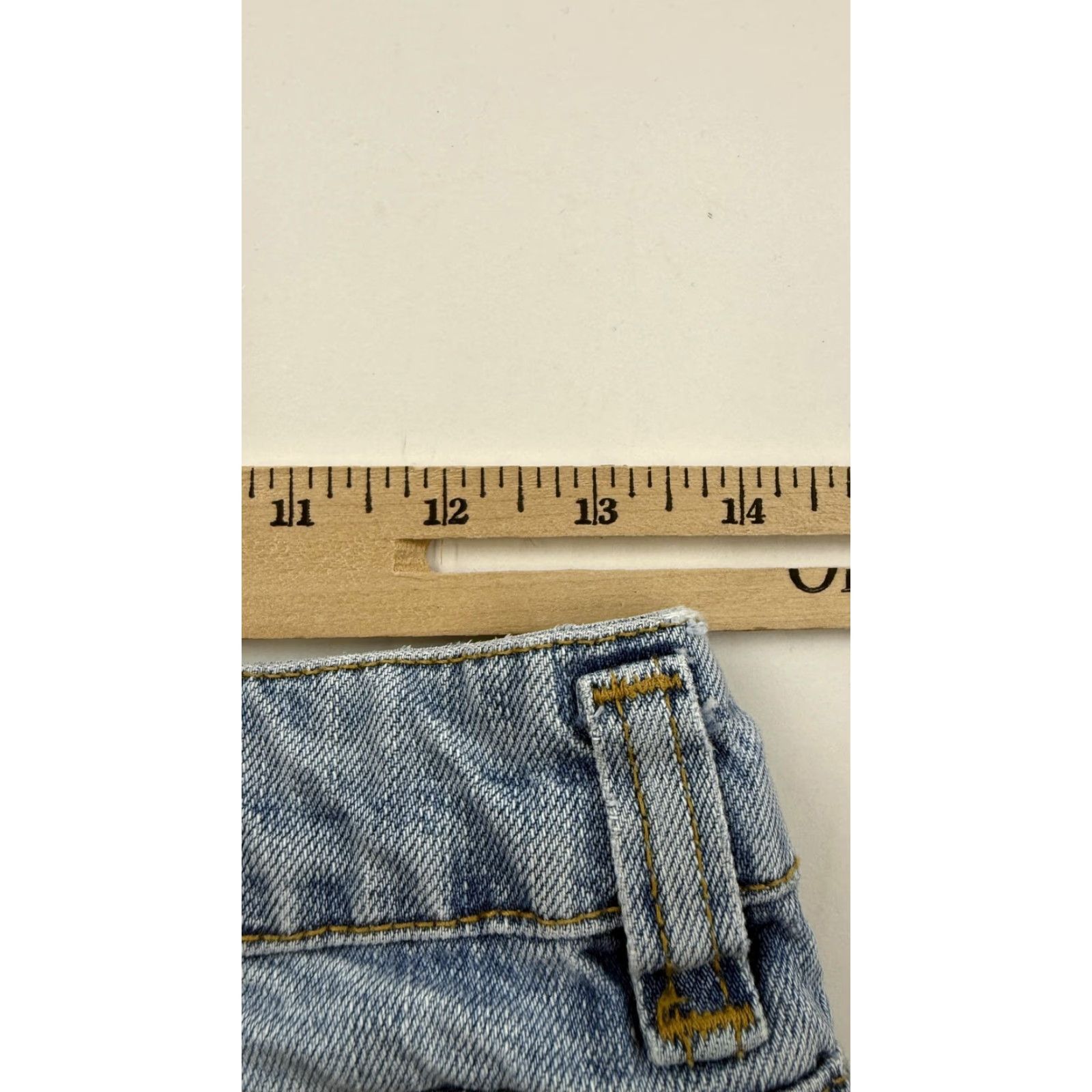 Zara Zara Shorts Womens 2 Blue Denim High Rise Raw Hem Distressed Casual Jean Size 26" / US 2 / IT 38 - 8 Thumbnail