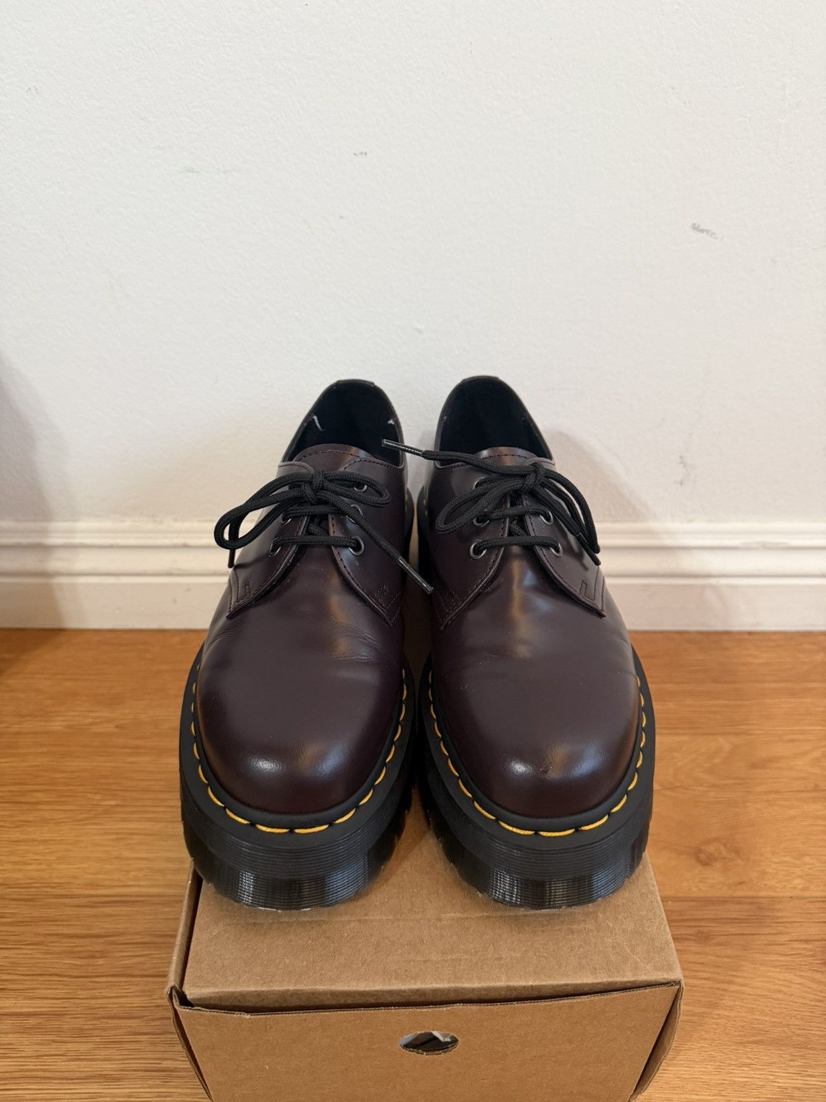 Dr. Martens 1461 Quad Burgundy Size US 8 / EU 41 - 4 Thumbnail