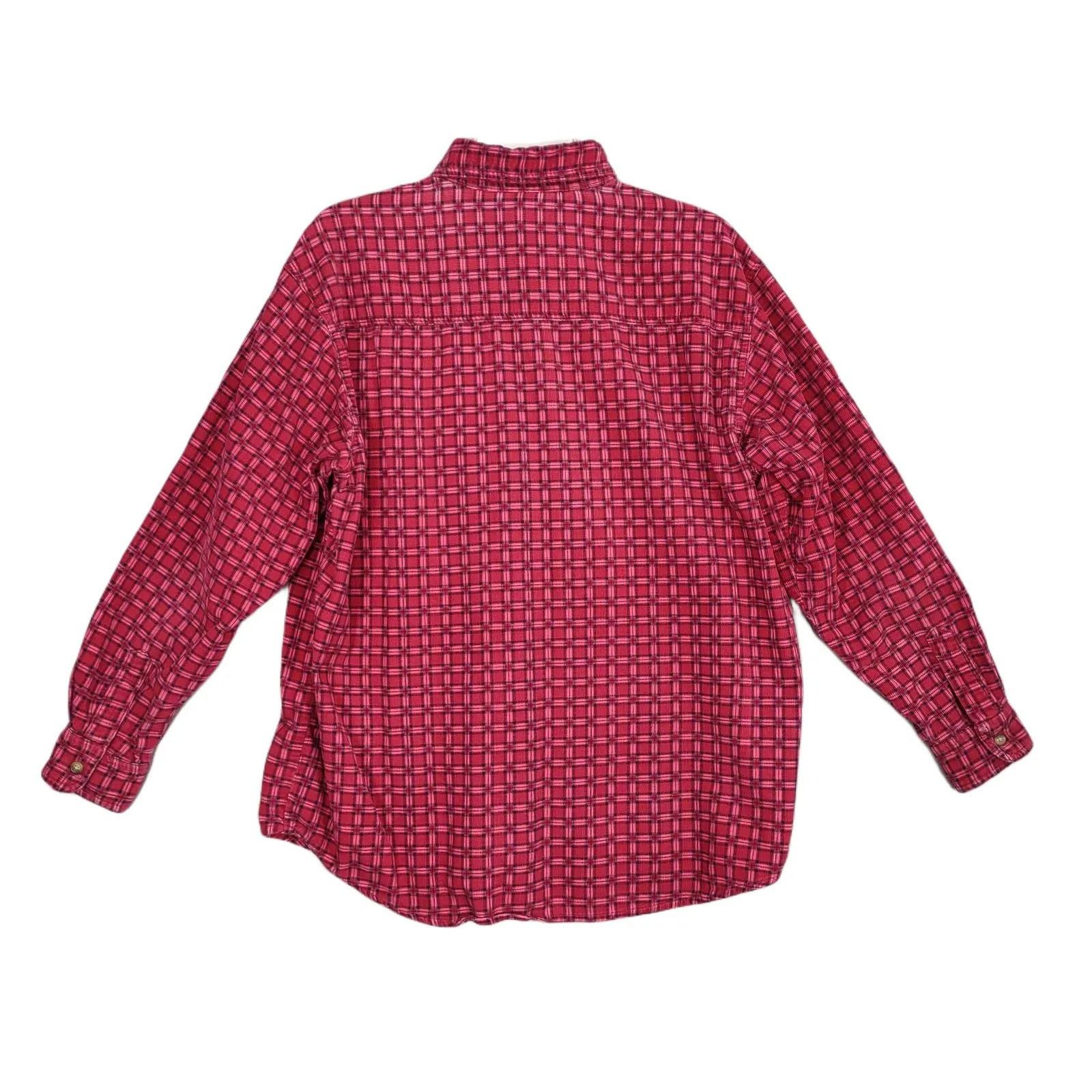 Disney Vintage Disney Women's M Mickey Mouse Fall Corduroy Shirt Size M / US 6-8 / IT 42-44 - 4 Thumbnail