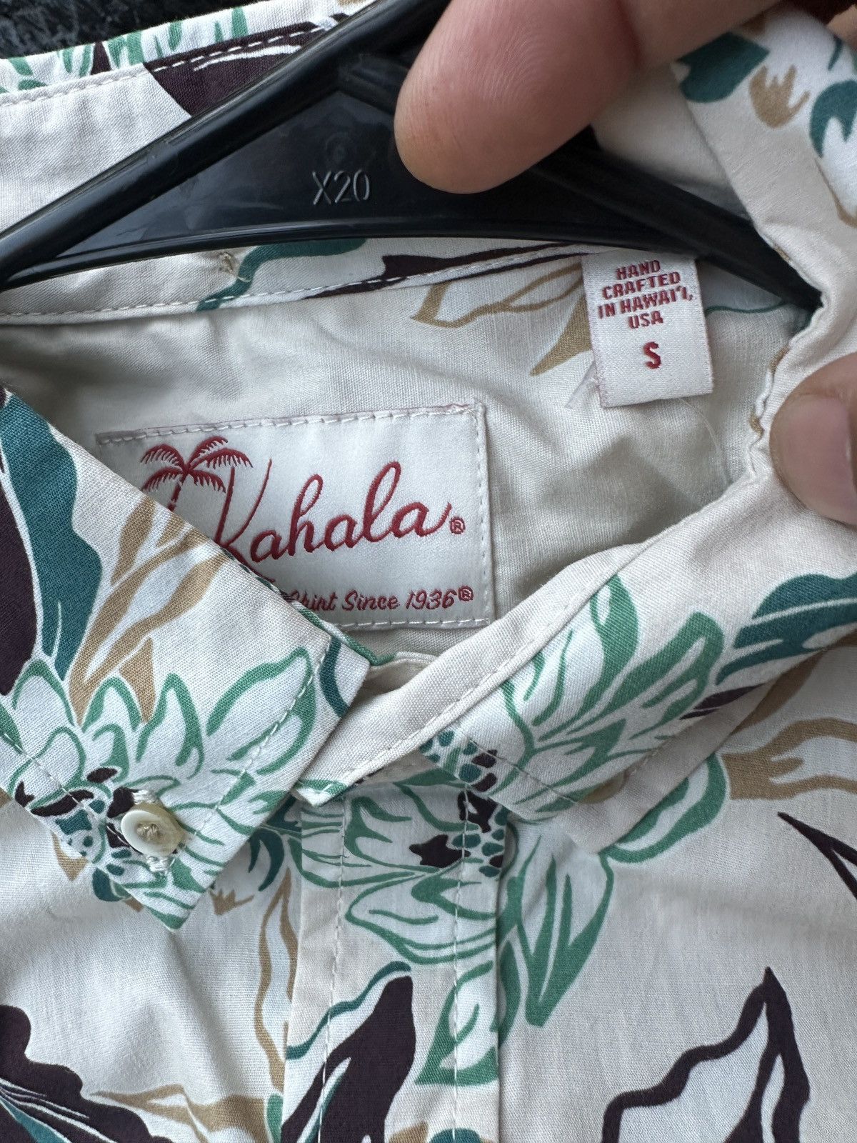 Other New Kahala Hawaiian Print Multicolored Full Button Men's S Size US S / EU 44-46 / 1 - 4 Thumbnail