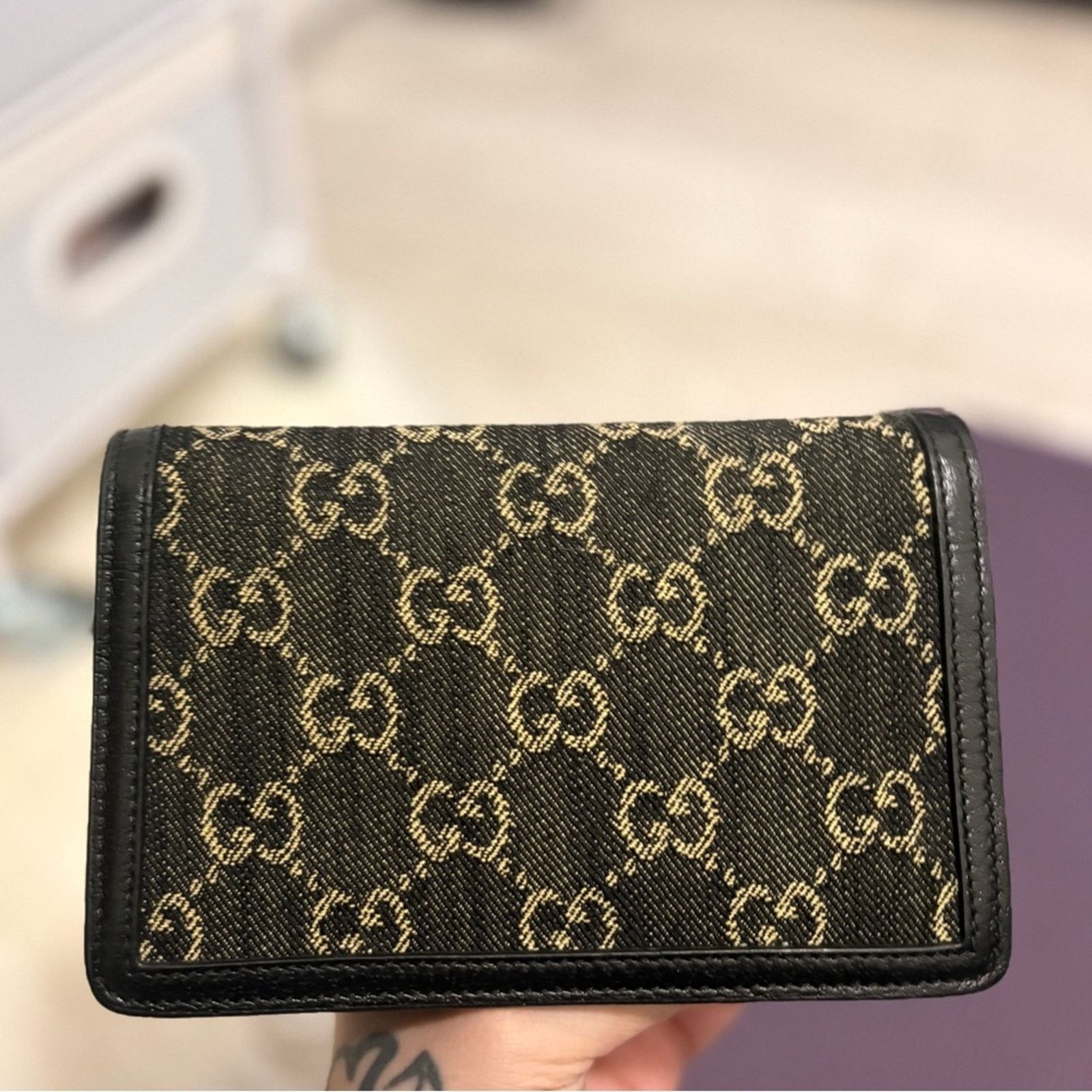 Gucci Gucci Dionysus Mini GG Authentic Denim Bag (item #155) Size ONE SIZE - 7 Thumbnail