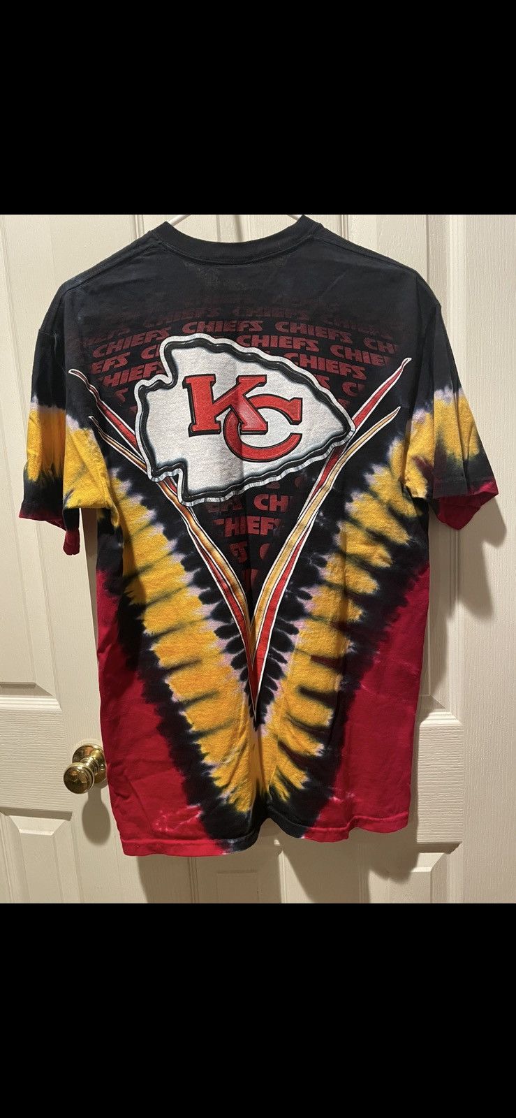 Other Vintage Majestic Chiefs Tye Dye Shirt Size US M / EU 48-50 / 2 - 2 Thumbnail