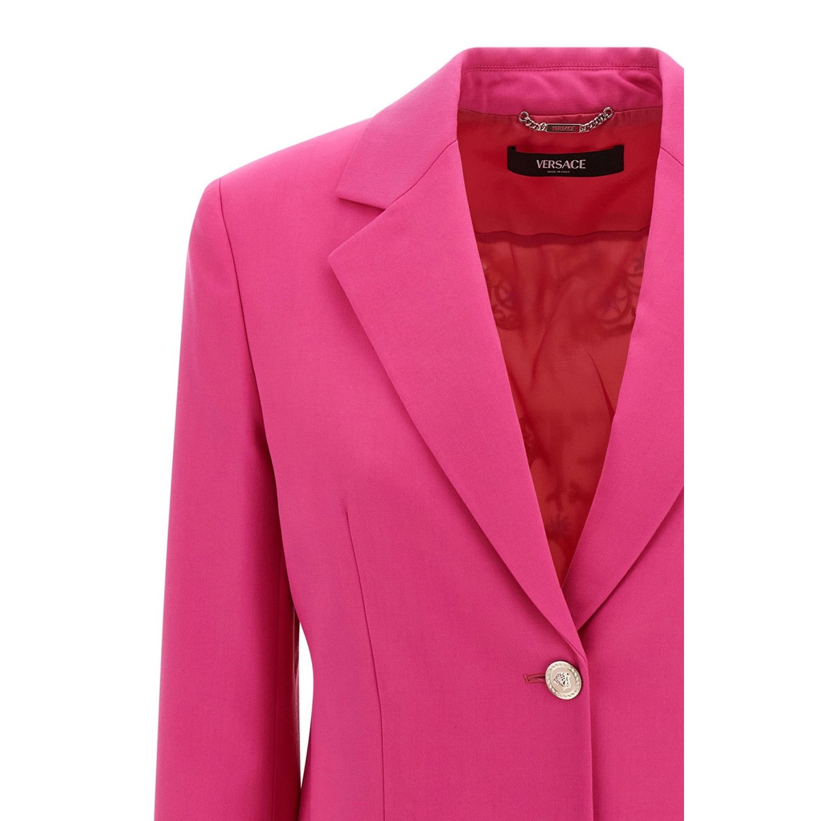 Versace VERSACE Underwater Barocco Pink Blazer Jacket New & Authenti Size S / US 4 / IT 40 - 3 Thumbnail