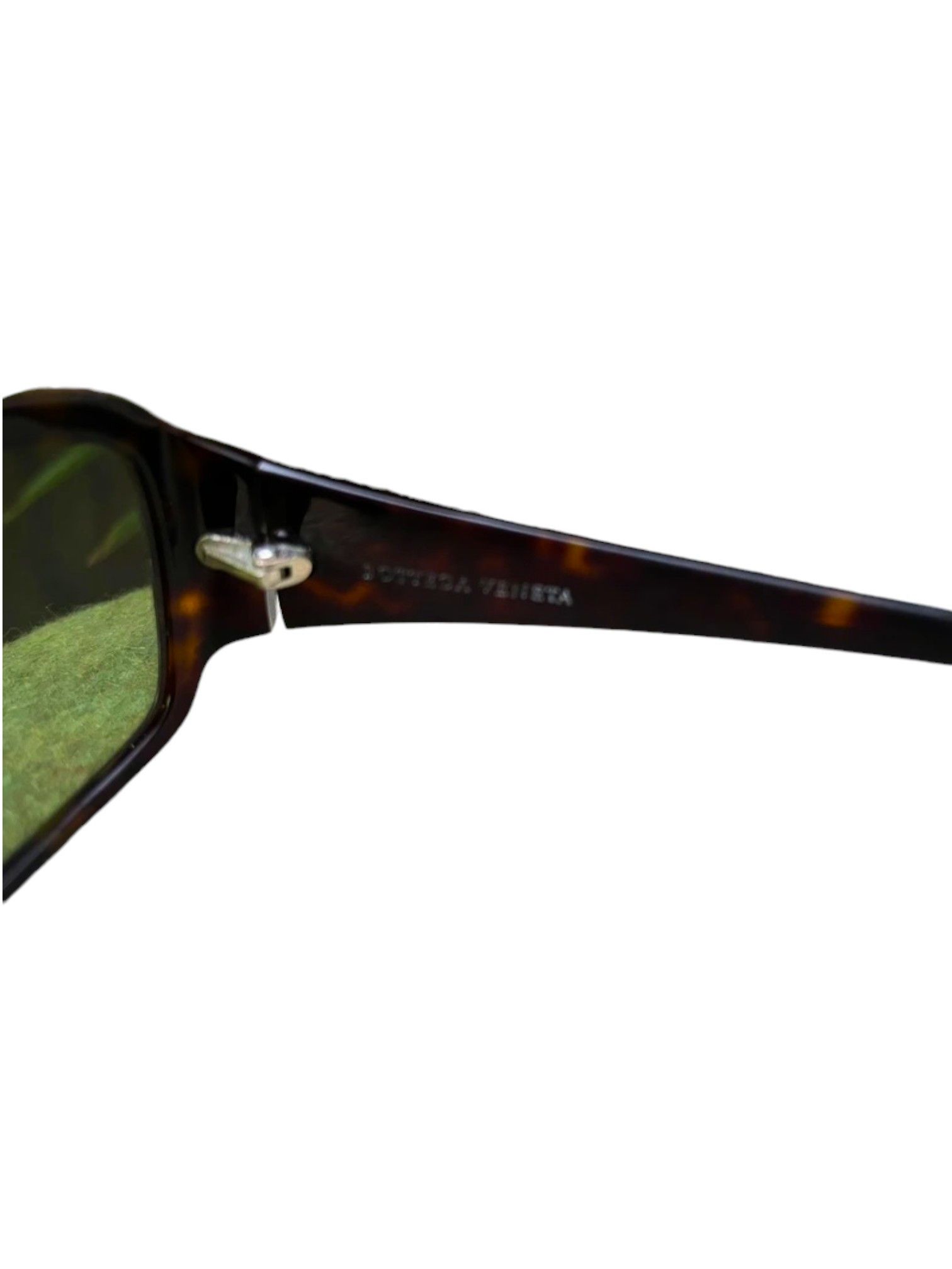Bottega Veneta Bottega Veneta Tortoiseshell Square Sunglasses Vintage Style Size ONE SIZE - 5 Thumbnail