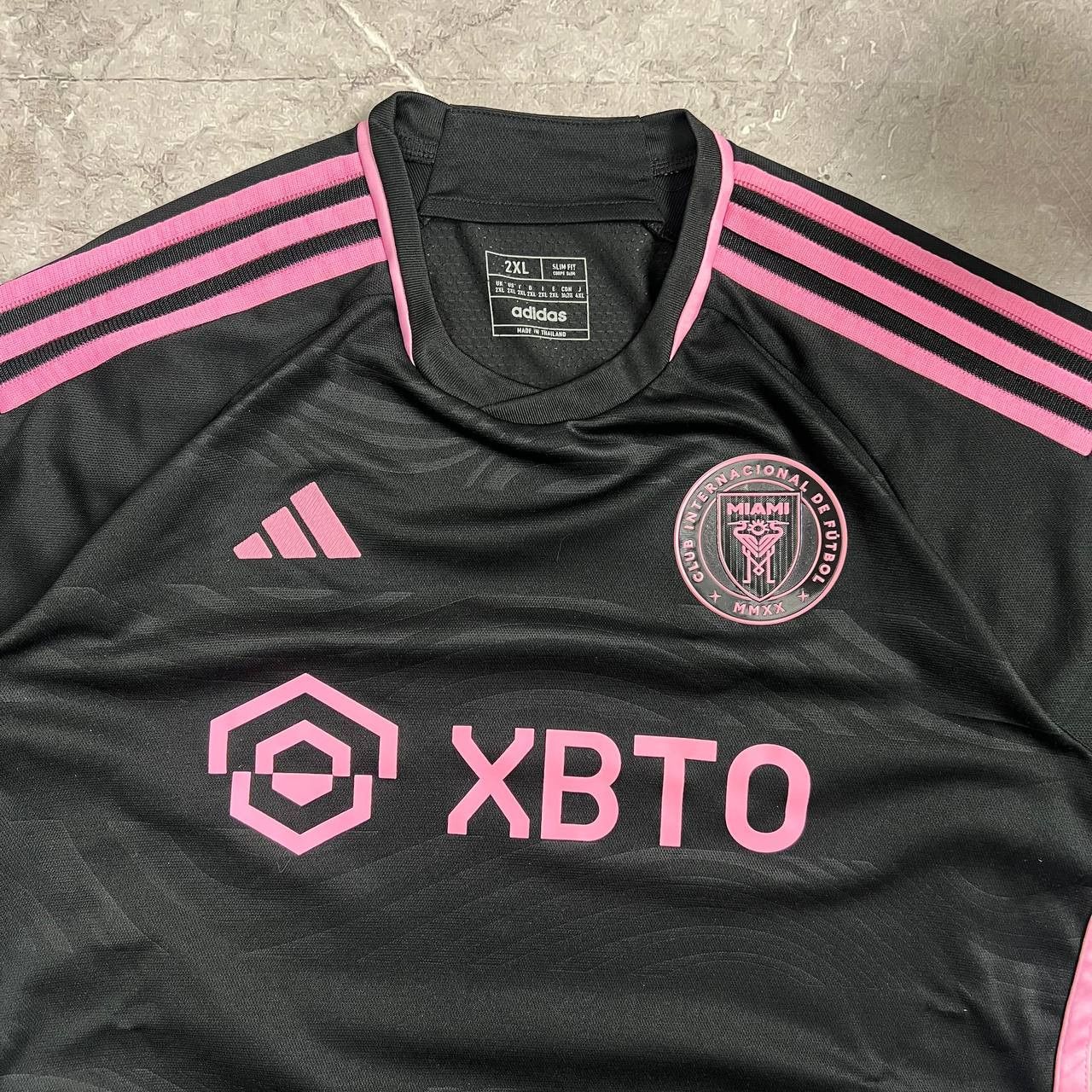 Adidas Adidas Inter Miami 2022 Away Men's Football Soccer Size US XXL / EU 58 / 5 - 9 Thumbnail