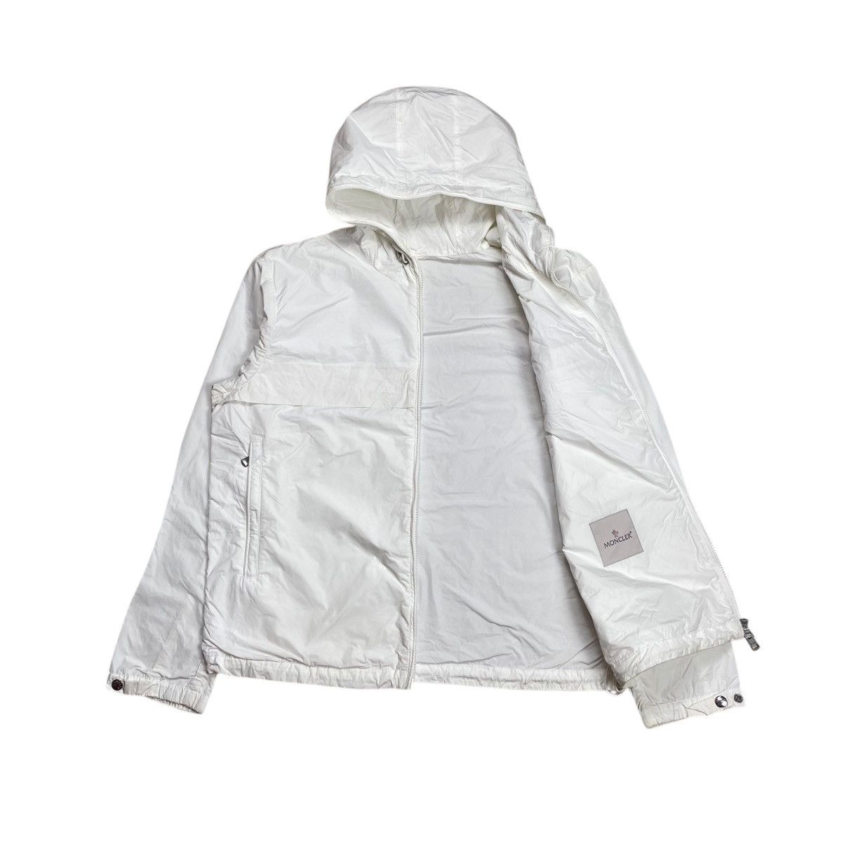 Moncler Moncler Benoit Giubbotto Logo-Debossed Technical Jacket Size US L / EU 52-54 / 3 - 2 Thumbnail