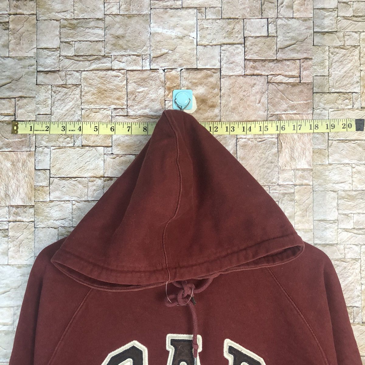 Gap Gap Maroon vintage Hoodie sweatshirt #A27 Size US XS / EU 42 / 0 - 4 Thumbnail