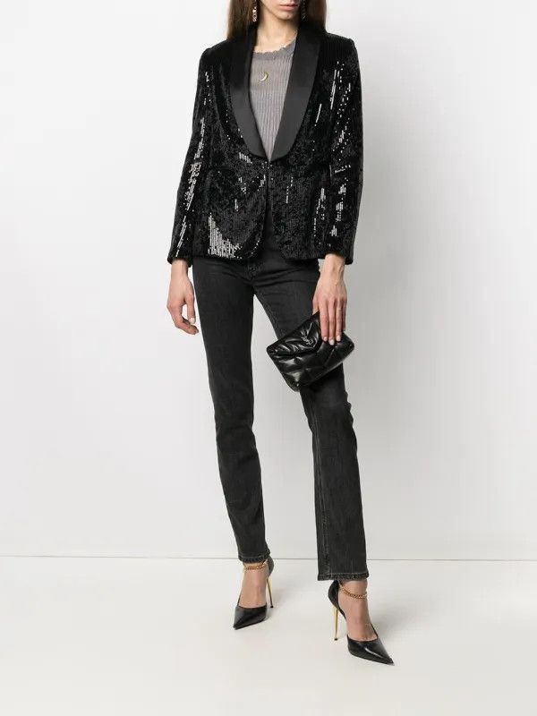 Saint Laurent Paris o1b1hav110225 Size: OS / Puffer Small Pouch With Card Case Size ONE SIZE - 5 Thumbnail