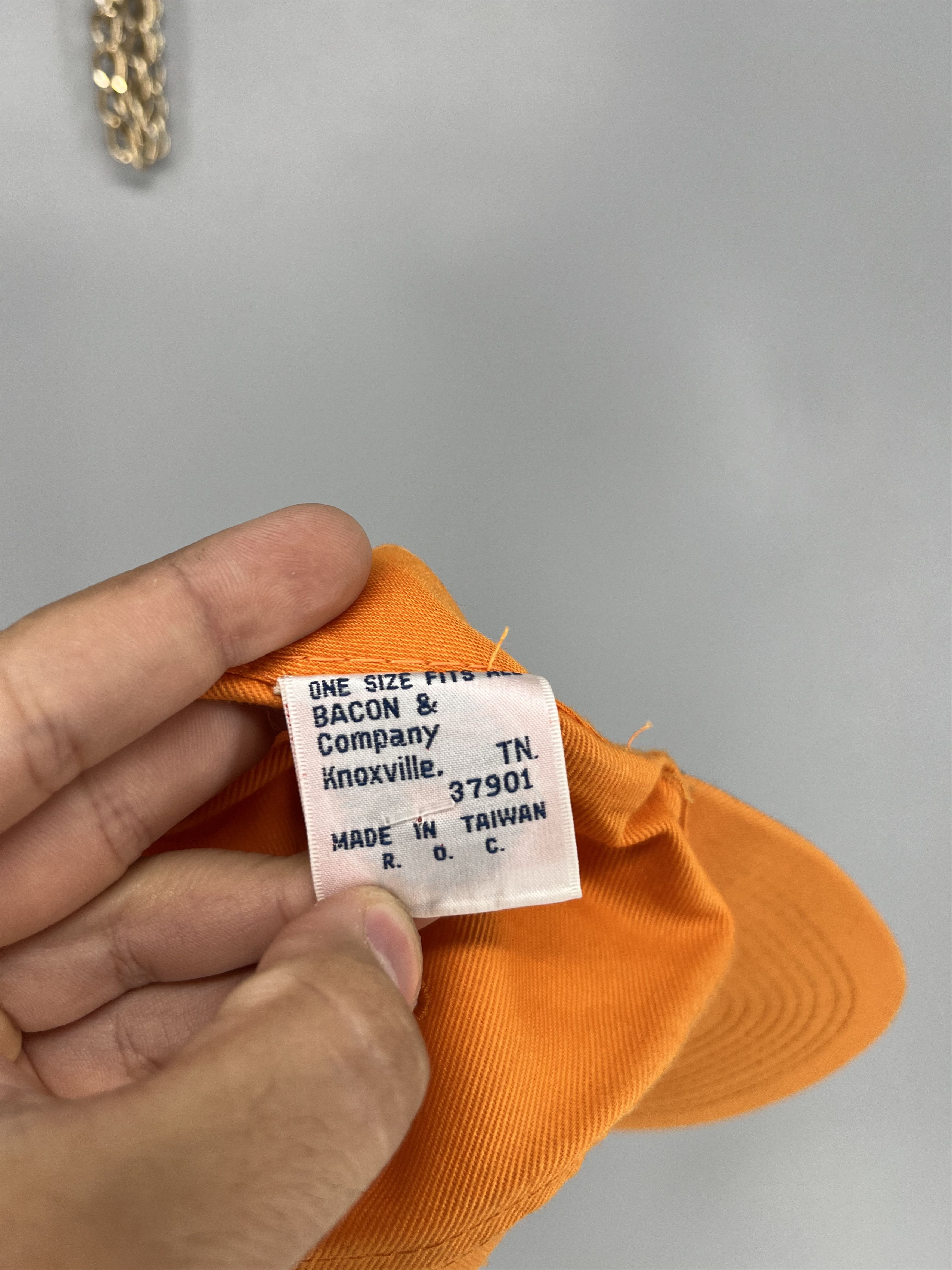 Vintage Tennessee Volunteers Hat NCAA Orange Hat Adjustable Size ONE SIZE - 5 Thumbnail