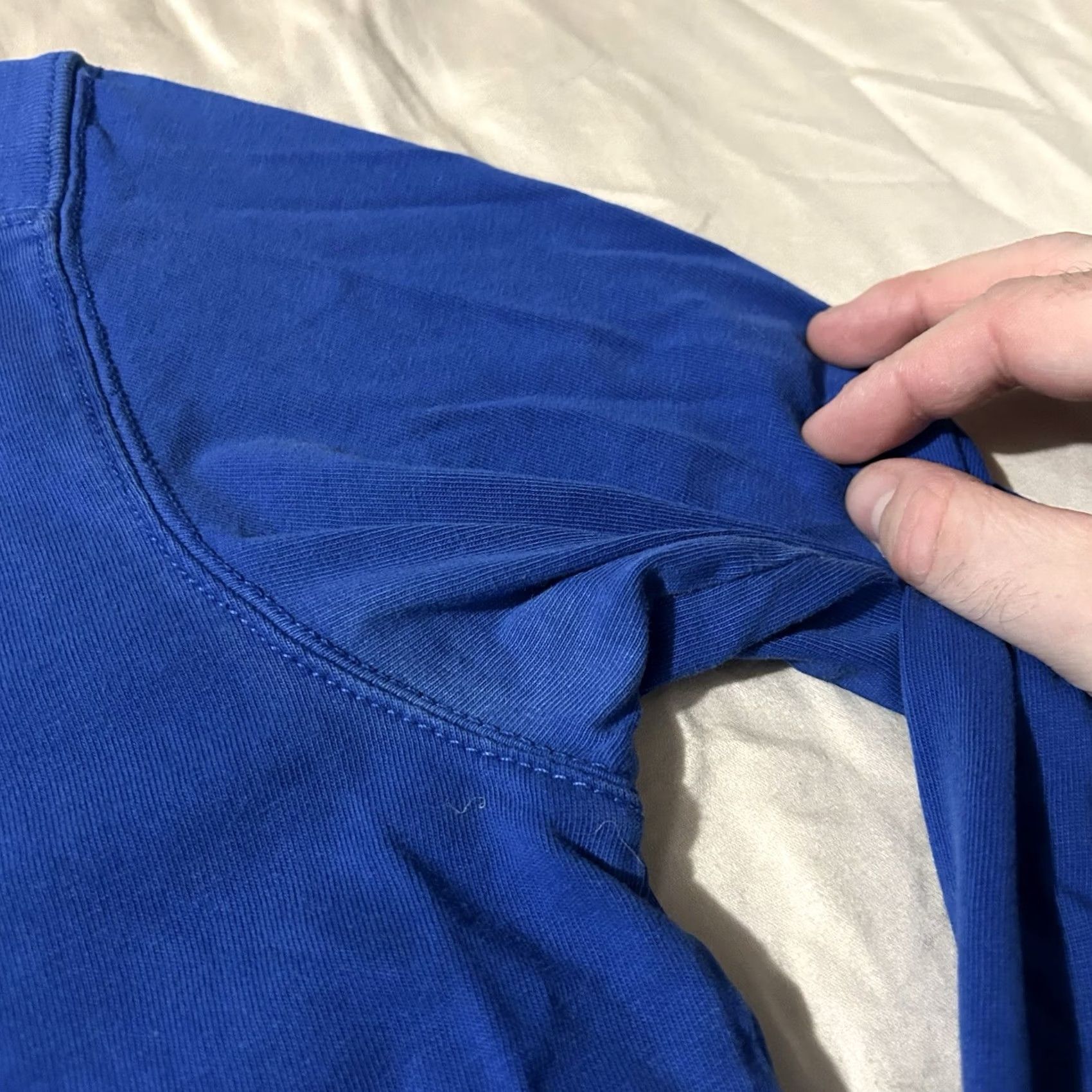 Abercrombie & Fitch VINTAGE Abercrombie & Fitch Moose Long Sleeve Ringer Shirt Size S Blue Mens Small Size US S / EU 44-46 / 1 - 7 Thumbnail
