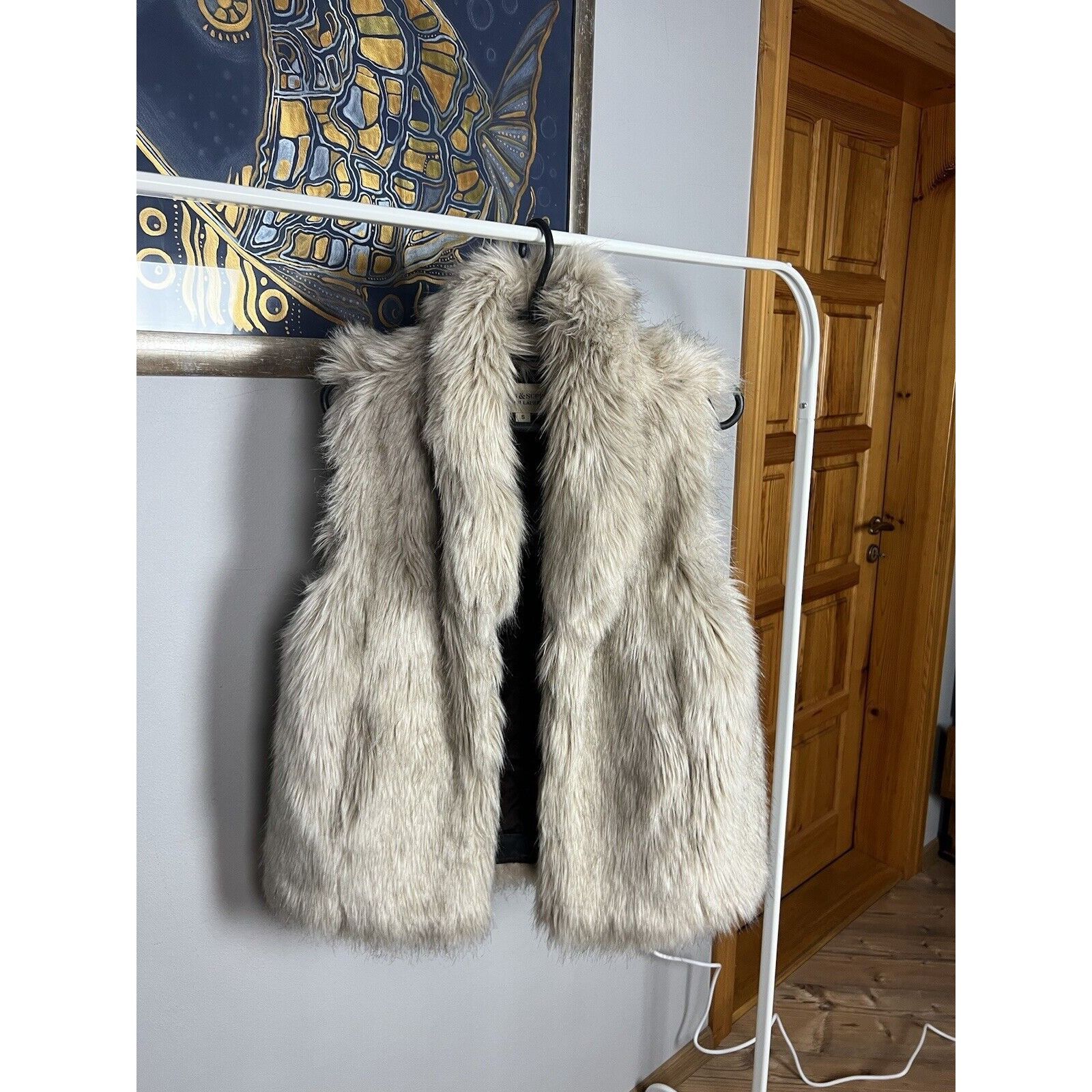 Denim & Supply Ralph Lauren Ralph Lauren Denim&Supply VTG Y2k Acrylic Fur Deep Peel Vest Size S / US 4 / IT 40 - 1 Thumbnail