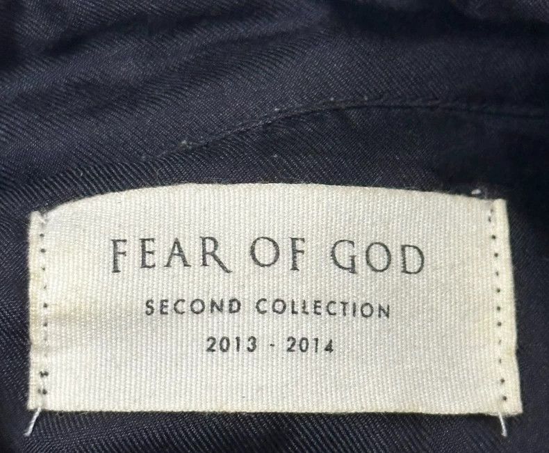 Fear of God Fear of God Dark red plaid back zip shirt Size US M / EU 48-50 / 2 - 3 Thumbnail