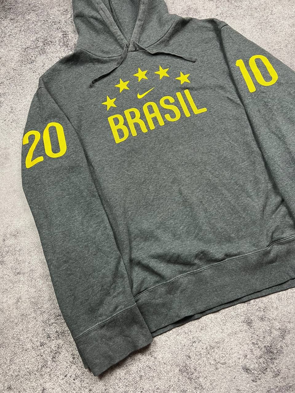 Nike Vintage Nike Brasil Hoodies 2010s Streetwear Size US XXL / EU 58 / 5 - 3 Thumbnail