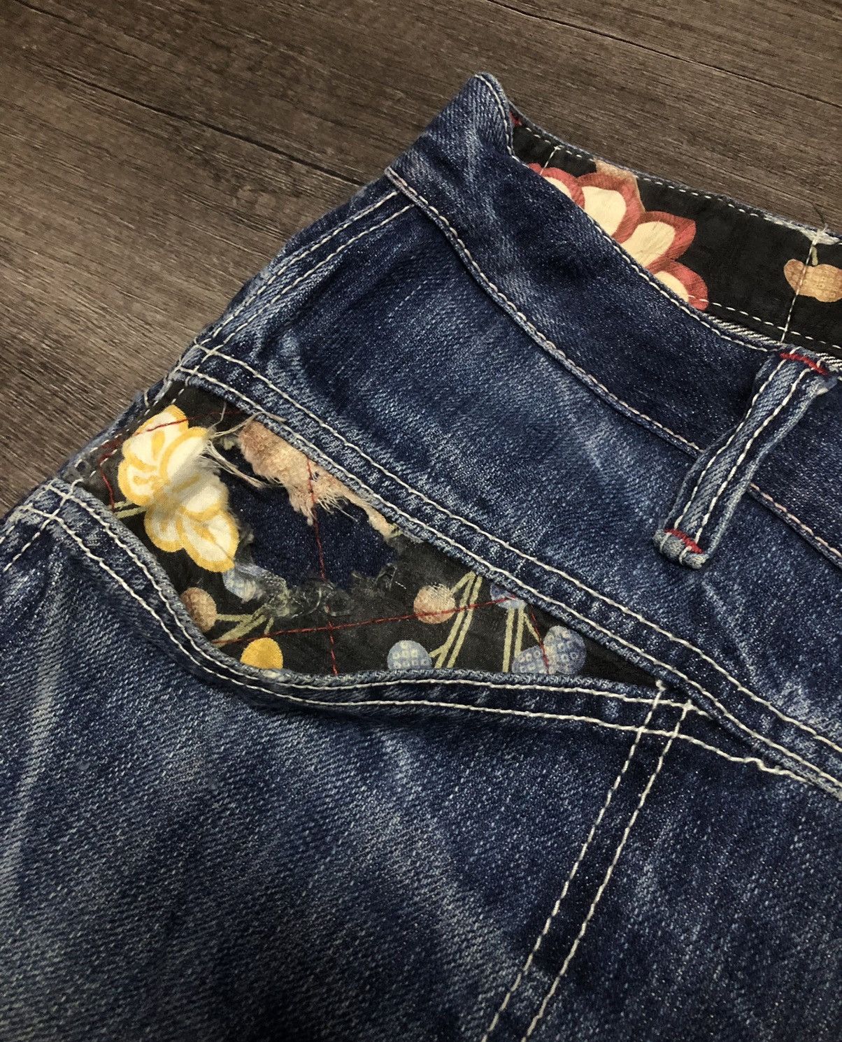 Eternal × Japanese Brand VINTAGE ENTERNAL DENIM JEANS Size US 32 / EU 48 - 22 Thumbnail