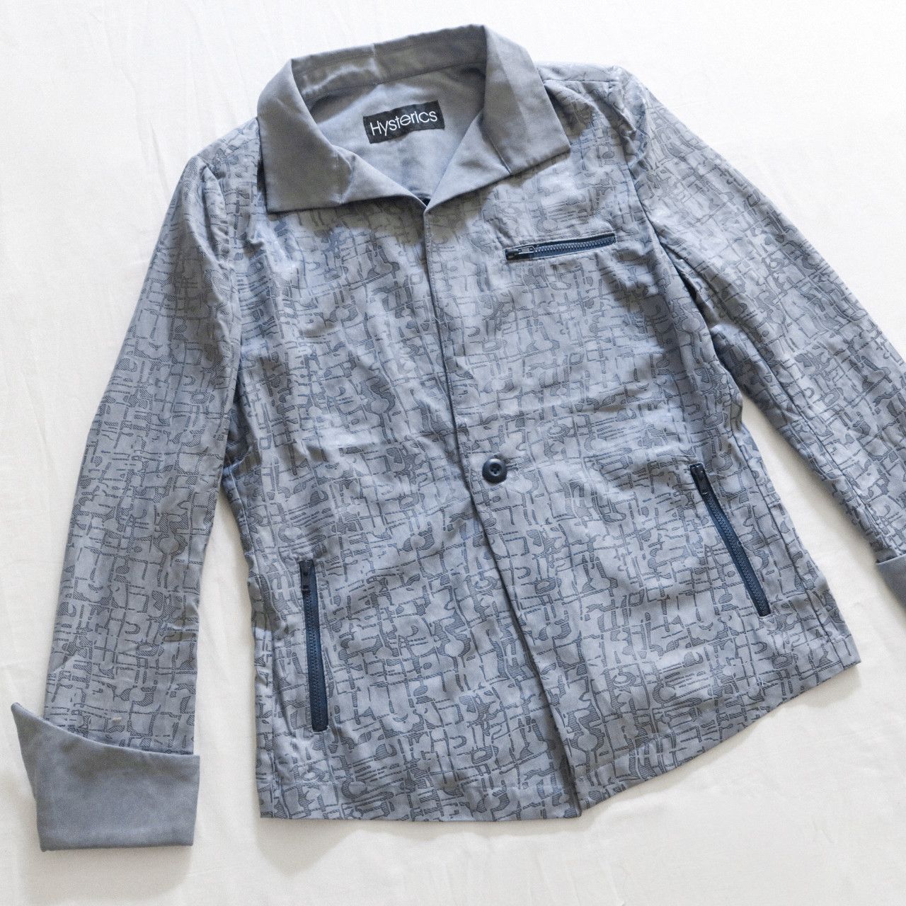 Hysteric Glamour Hysteric Glamour kanji pattern coated jacket Size US S / EU 44-46 / 1 - 1 Thumbnail