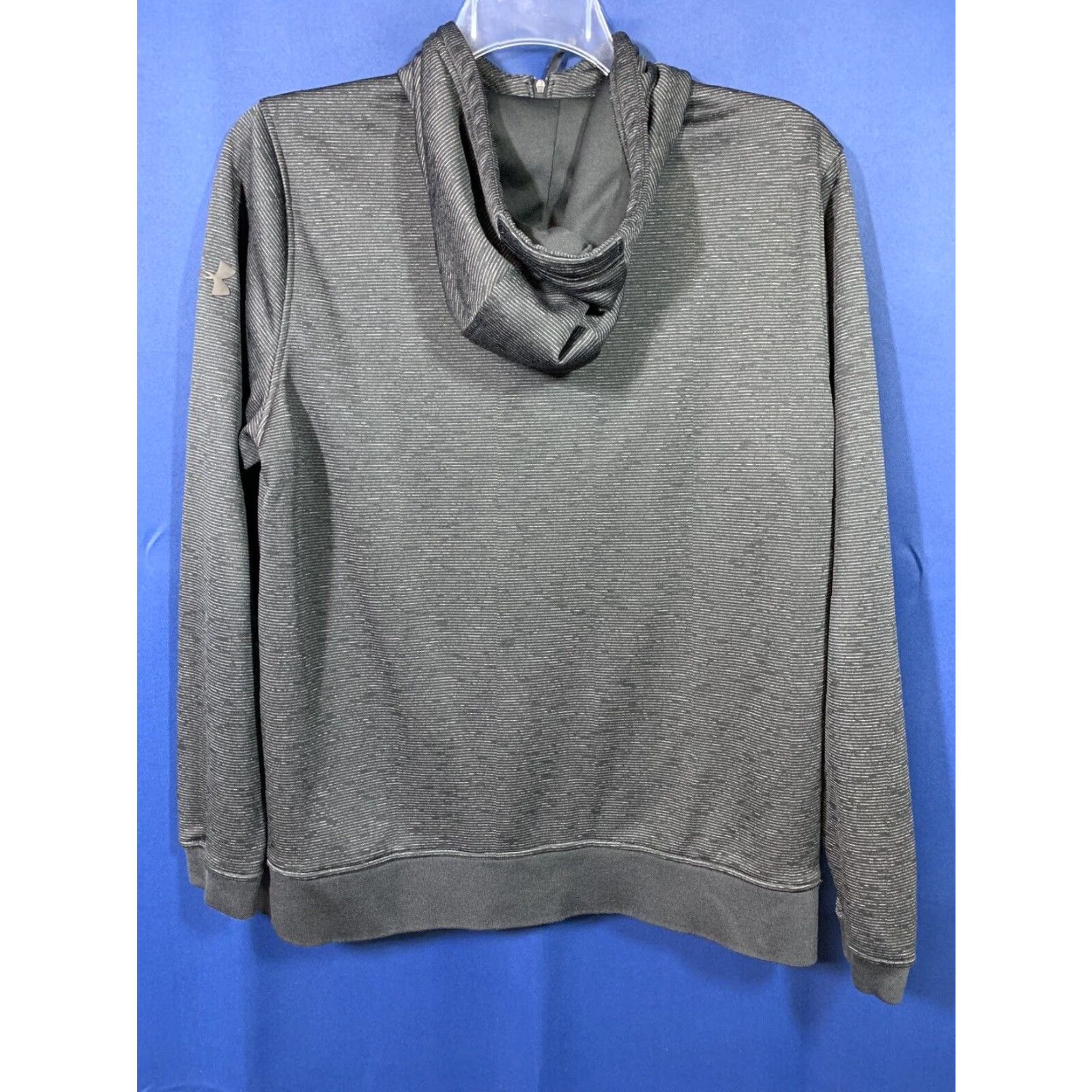 Under Armour Under Armour Cold Gear Hoodie Black Striped 1/2 Zip Pullover Large Mens Size US L / EU 52-54 / 3 - 3 Thumbnail