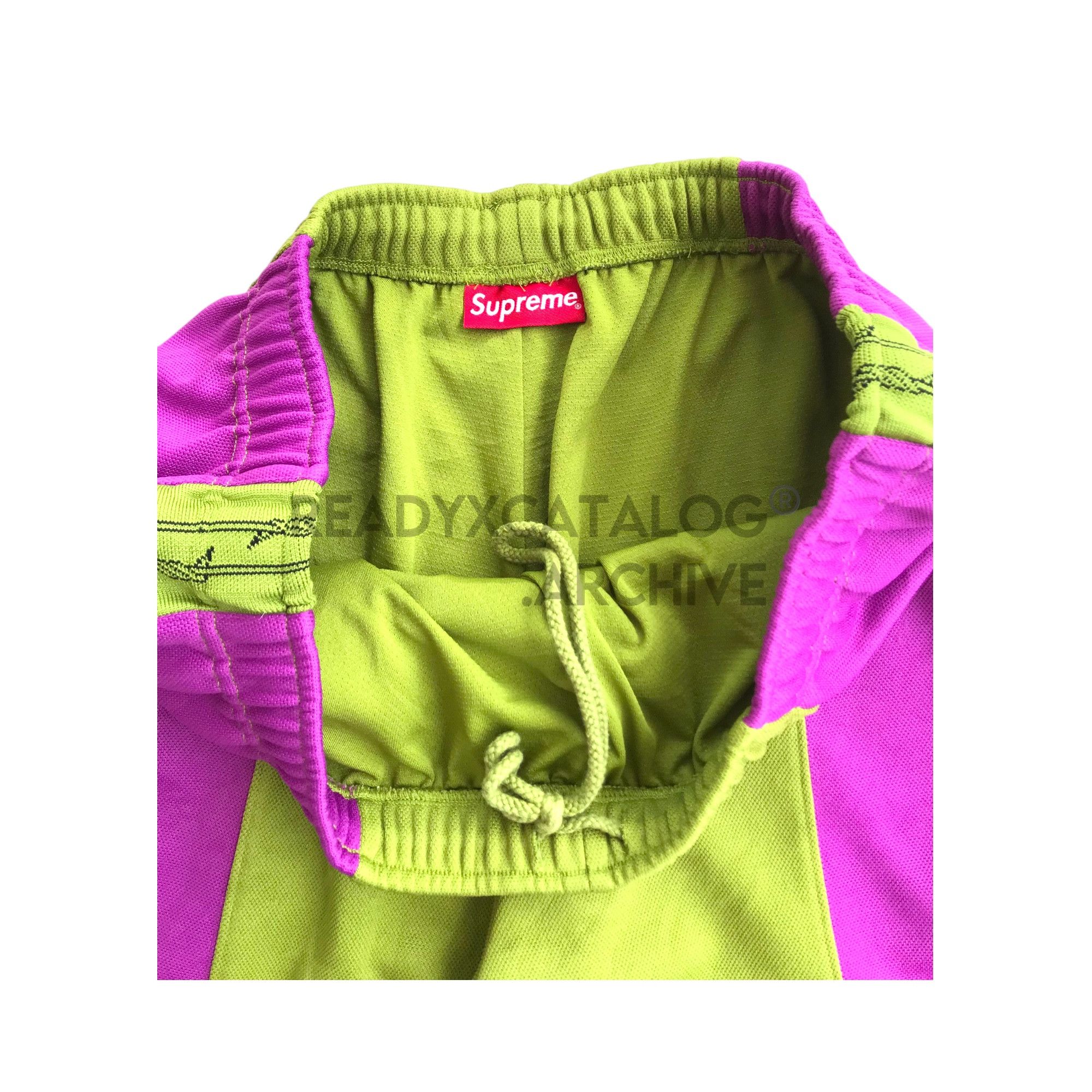 Supreme Supreme Green Purple Barbed Wire Side Applique Logo Stripe Size US 34 / EU 50 - 3 Thumbnail