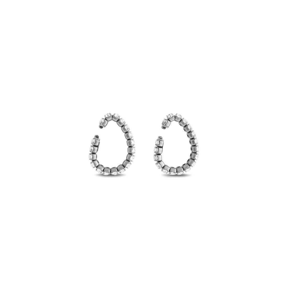 Balenciaga o1la1rc1a0925 Size: 52 / Glam Ear Cuffs in Silver Size ONE SIZE - 3 Thumbnail