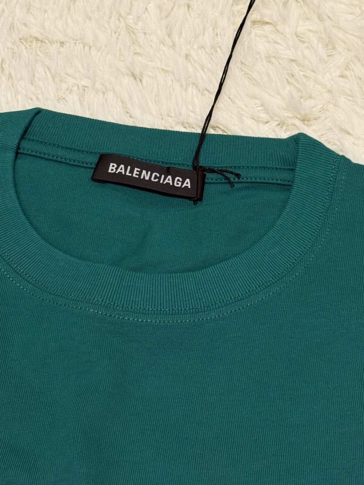 Balenciaga Balenciaga deep green t shirt Size US M / EU 48-50 / 2 - 4 Thumbnail