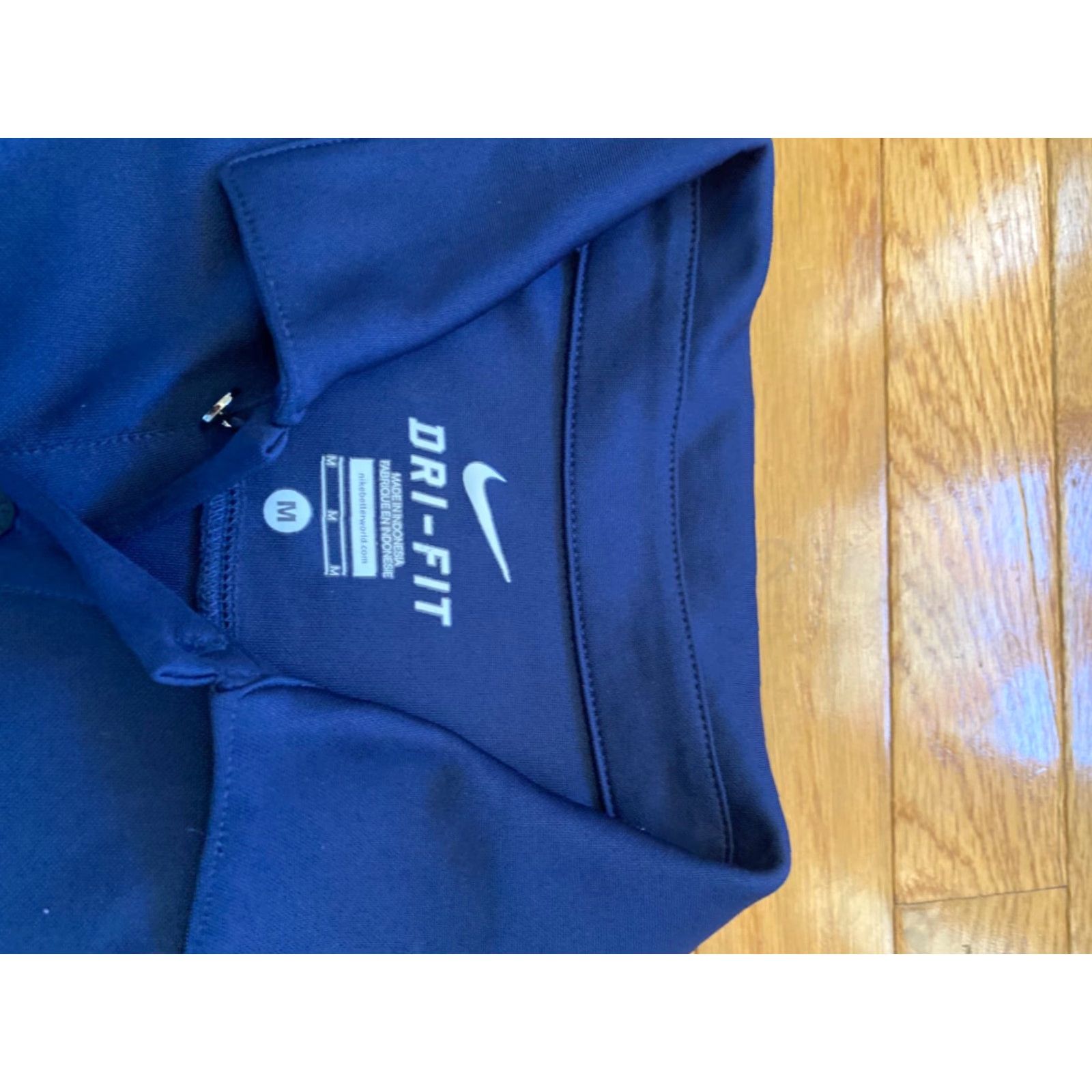 Nike Nike Polo Shirt Mens M Navy Blue Golf Stretch Casual Nike Dri-Fit Short Sleeve Polo Mens Reg Blue Size US M / EU 48-50 / 2 - 4 Thumbnail