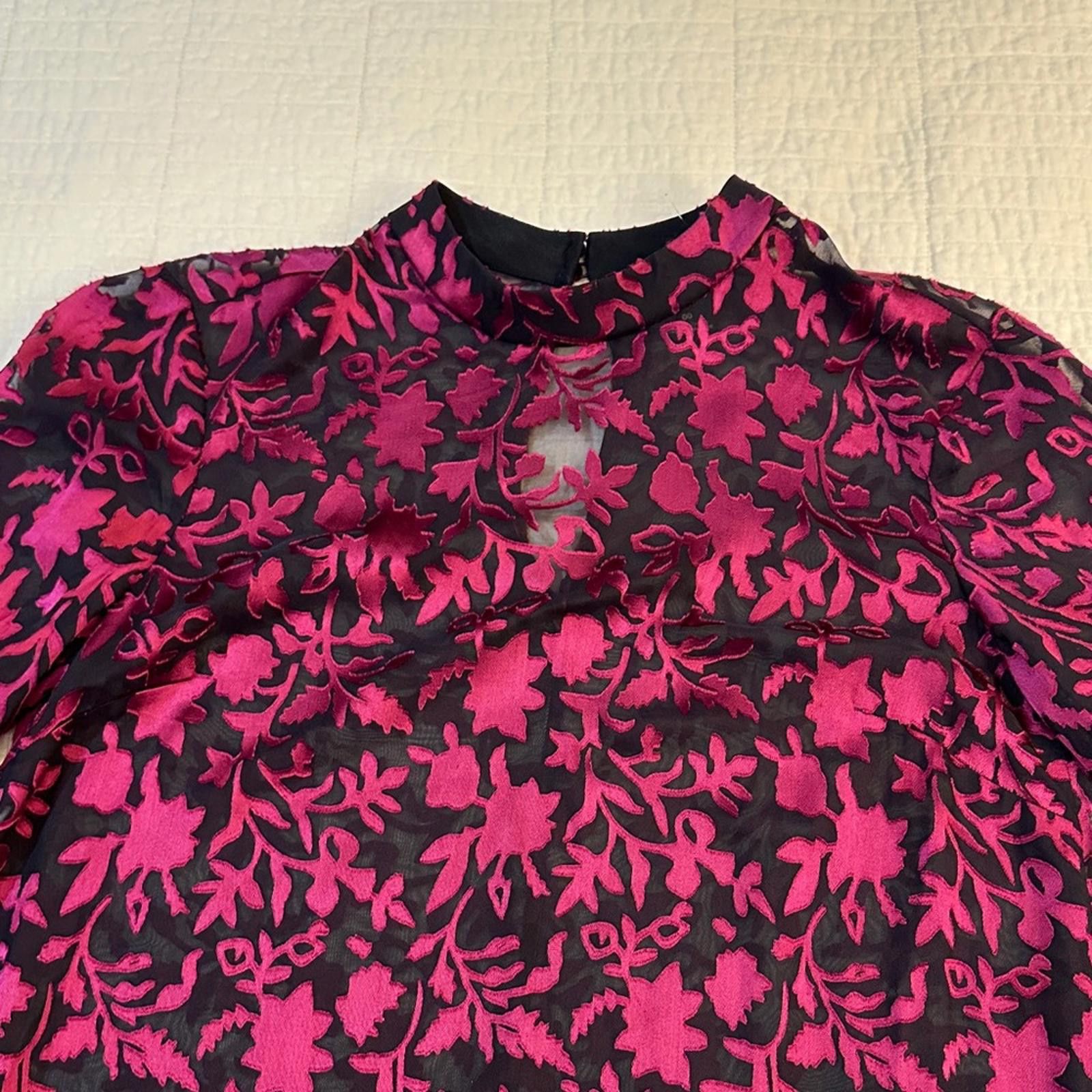 Club Monaco Club Monaco Swing Dress Overlay A Line Dress NWOT $258 Size XS / US 0-2 / IT 36-38 - 3 Thumbnail
