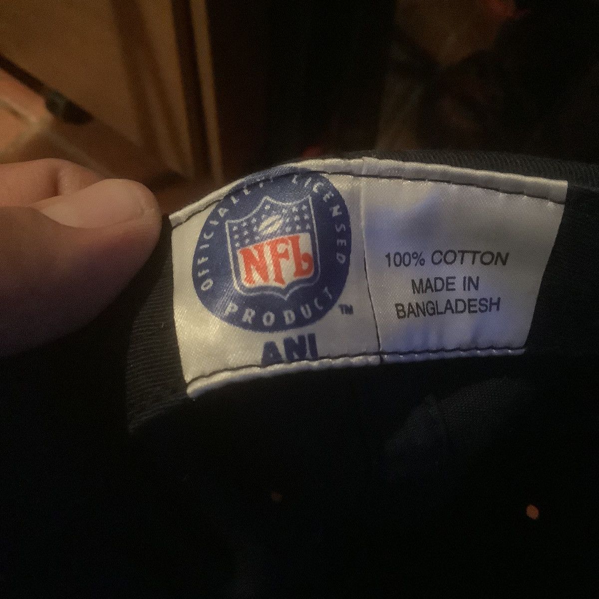 NFL Dallas Cowboys Hat Youth Kids Blue Embroidered Adjustable Size ONE SIZE - 4 Thumbnail