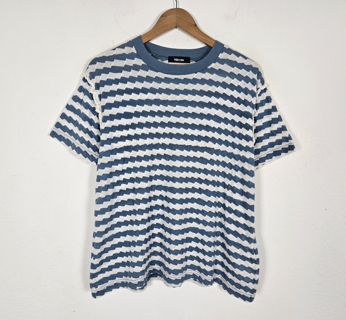 Ne-Net Nenet striped wave shirt Size US M / EU 48-50 / 2 - 3 Thumbnail