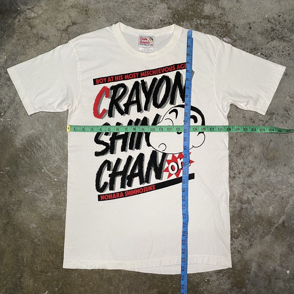 VINTAGE 90’s CRAYON SHIN CHAN NOHARA SHINNOSUKE T SHIRT