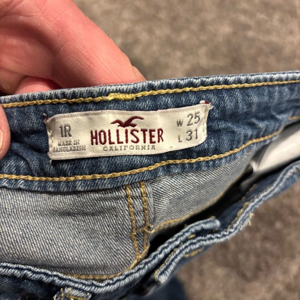 Hollister Hollister Women's Classic Blue Skinny Jeans Size 25" / US 0 / IT 36 - 5 Thumbnail