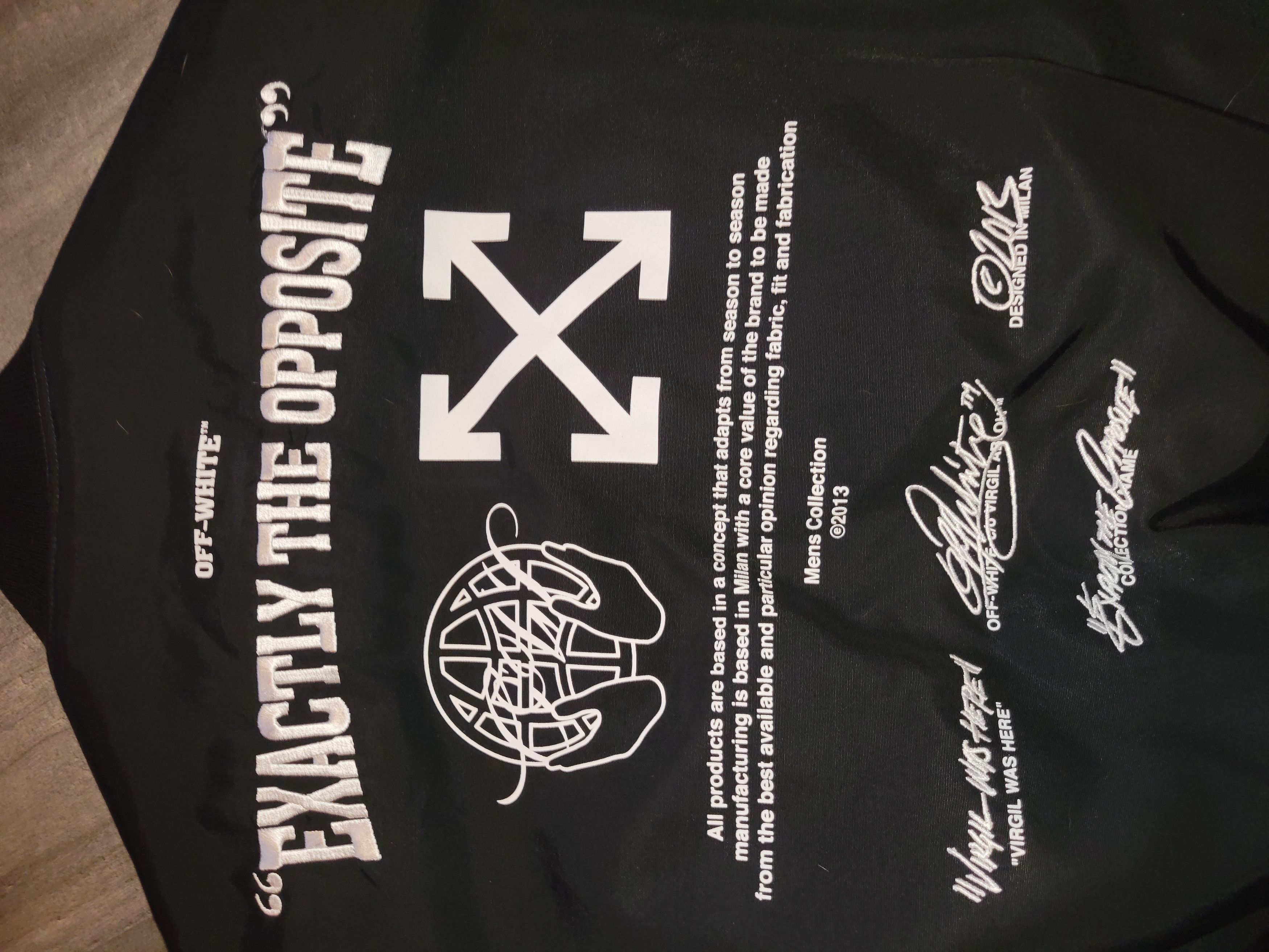 Off-White Off-White Bomber Jacket Size US S / EU 44-46 / 1 - 4 Thumbnail