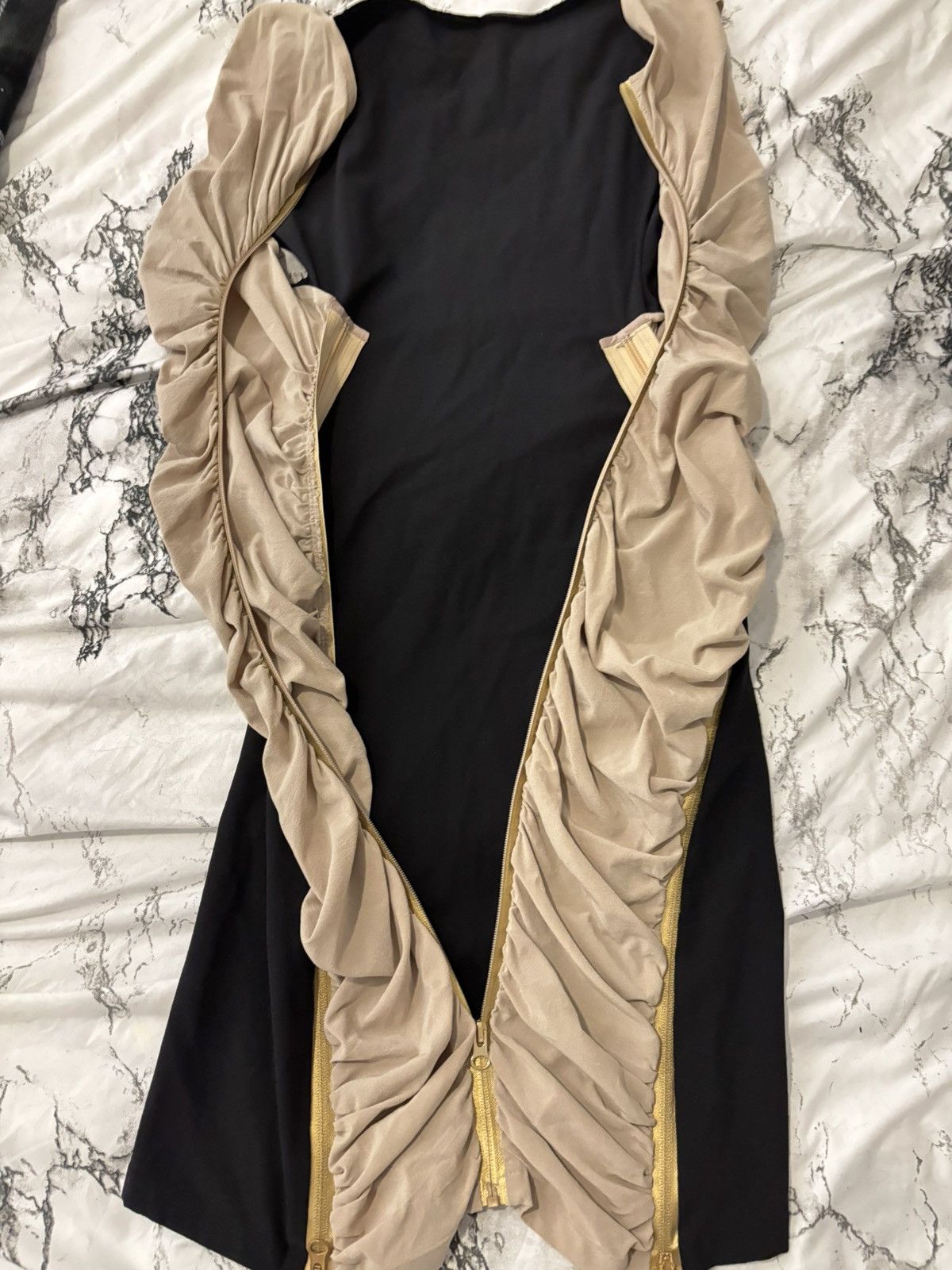 Other LIE SANG BONG PARIS Avant-Garde Sculptural Draped Dress Size S / US 4 / IT 40 - 3 Thumbnail