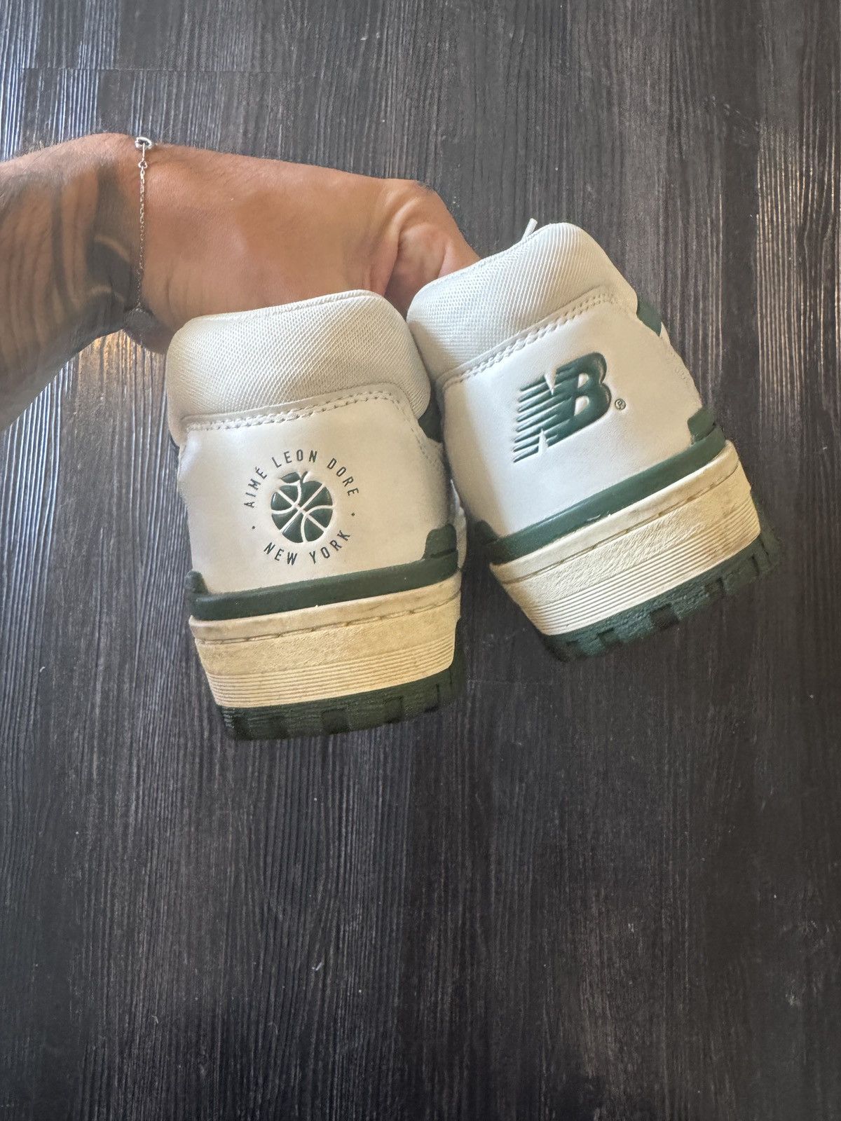 Aime Leon Dore × New Balance aime leon dore new balance 550 evergreen size 11 mens Size US 11 / EU 44 - 4 Thumbnail