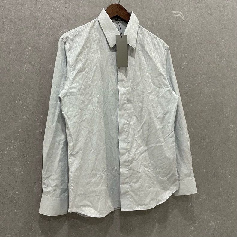 Dior Dior Haze blue full print shirt Size US XXS / EU 40 - 3 Thumbnail